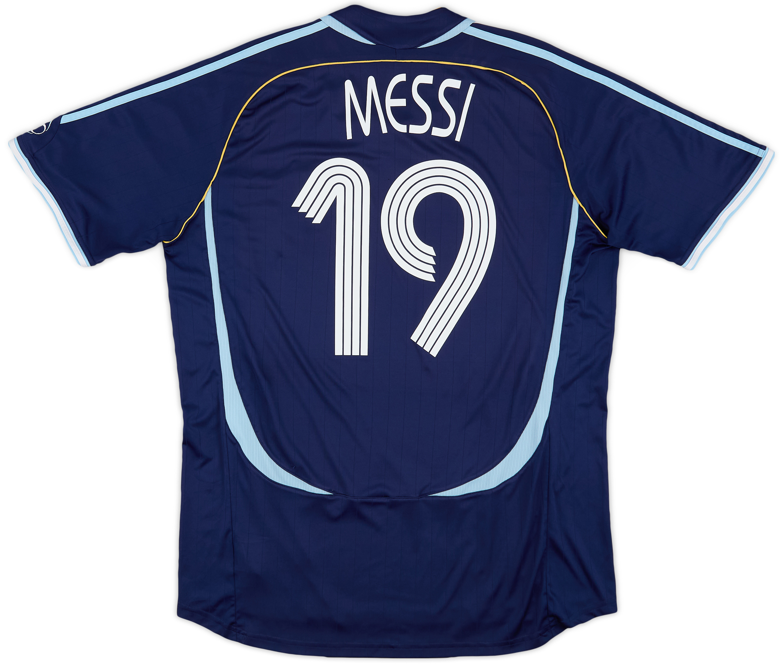 ウェア 07/08 Messi Argentina National Uniform adidas Youth Argentina Lionel Messi Away Jersey 24/25 (Lucid