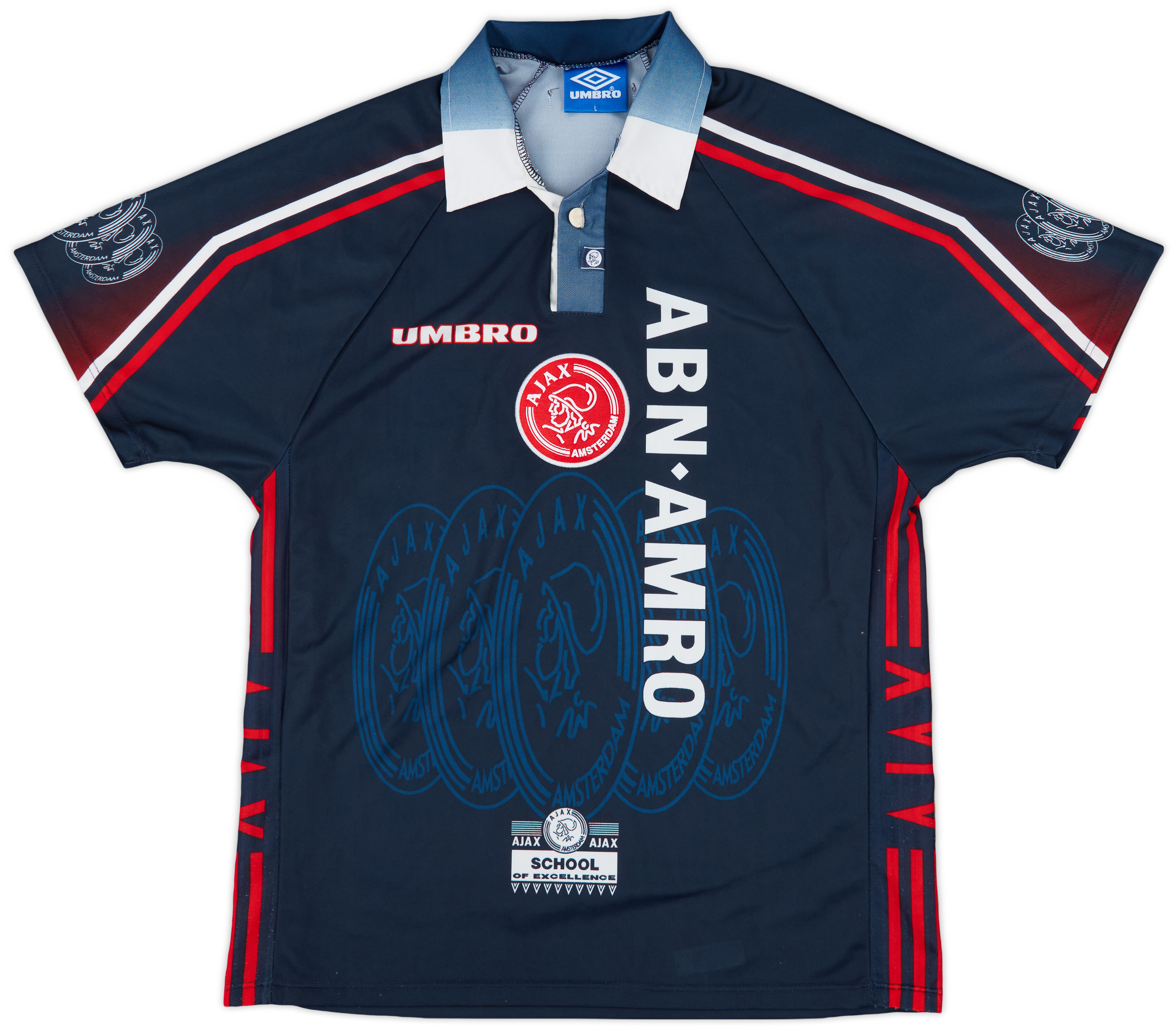 【極レア】90s'/UMBRO×AJAX/ユニフォーム/6-R.DE BOER 極レア】90s´/UMBRO×AJAX/ユニフォーム/6-R.DE BOER