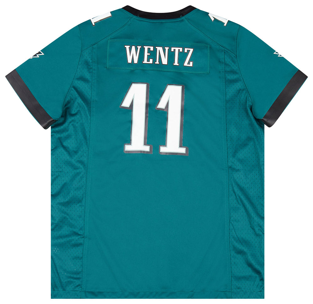 2016-20 Philadelphia Eagles Wentz #11 Nike Game Jersey (Home 2016-20 Philadelphia Eagles Wentz #11 Nike Game Jersey (Home