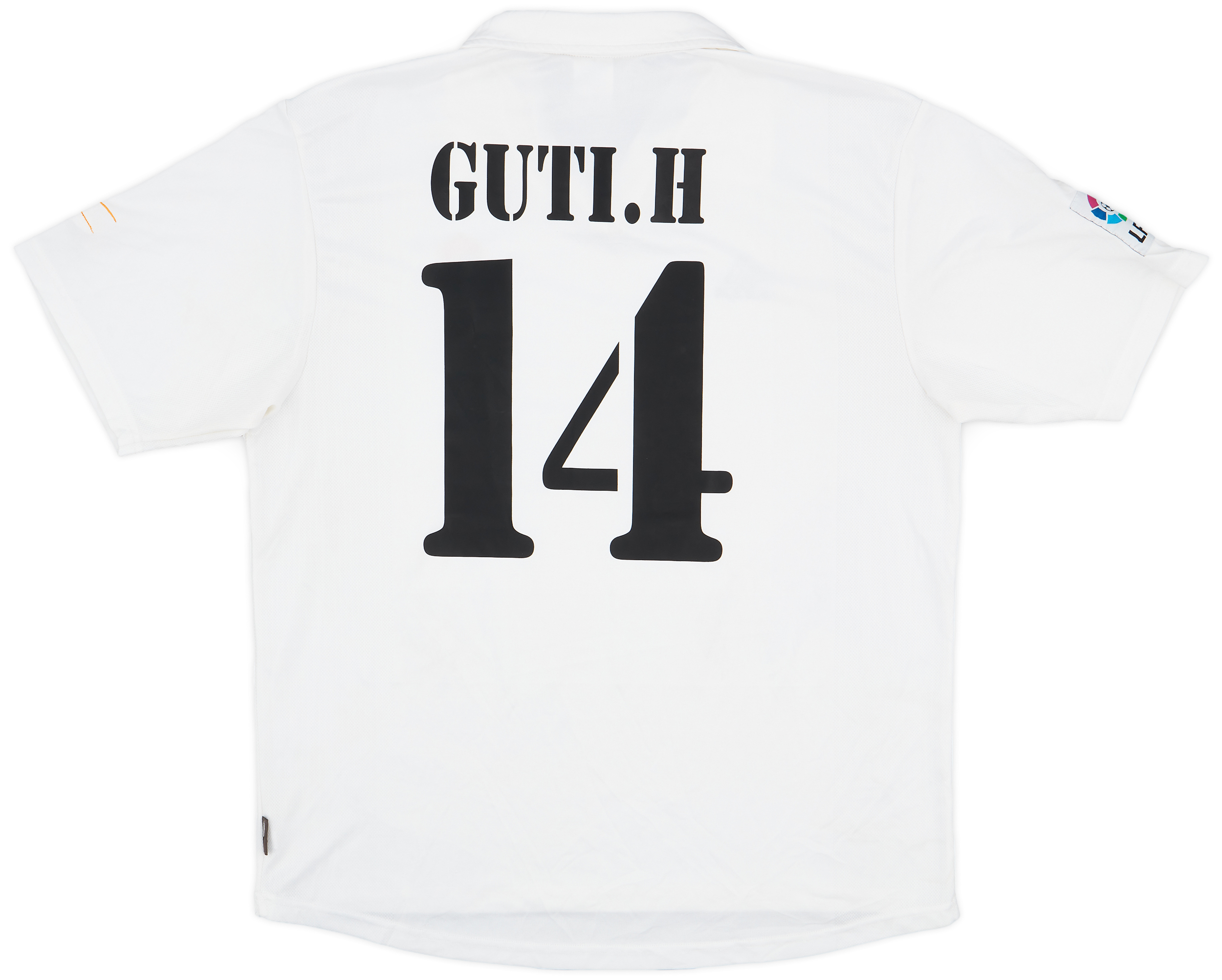 REAL MADRID 14 GUTI　長袖ユニフォーム グティ レアルマドリード ユニフォーム 長袖 背番号14 Lサイズ