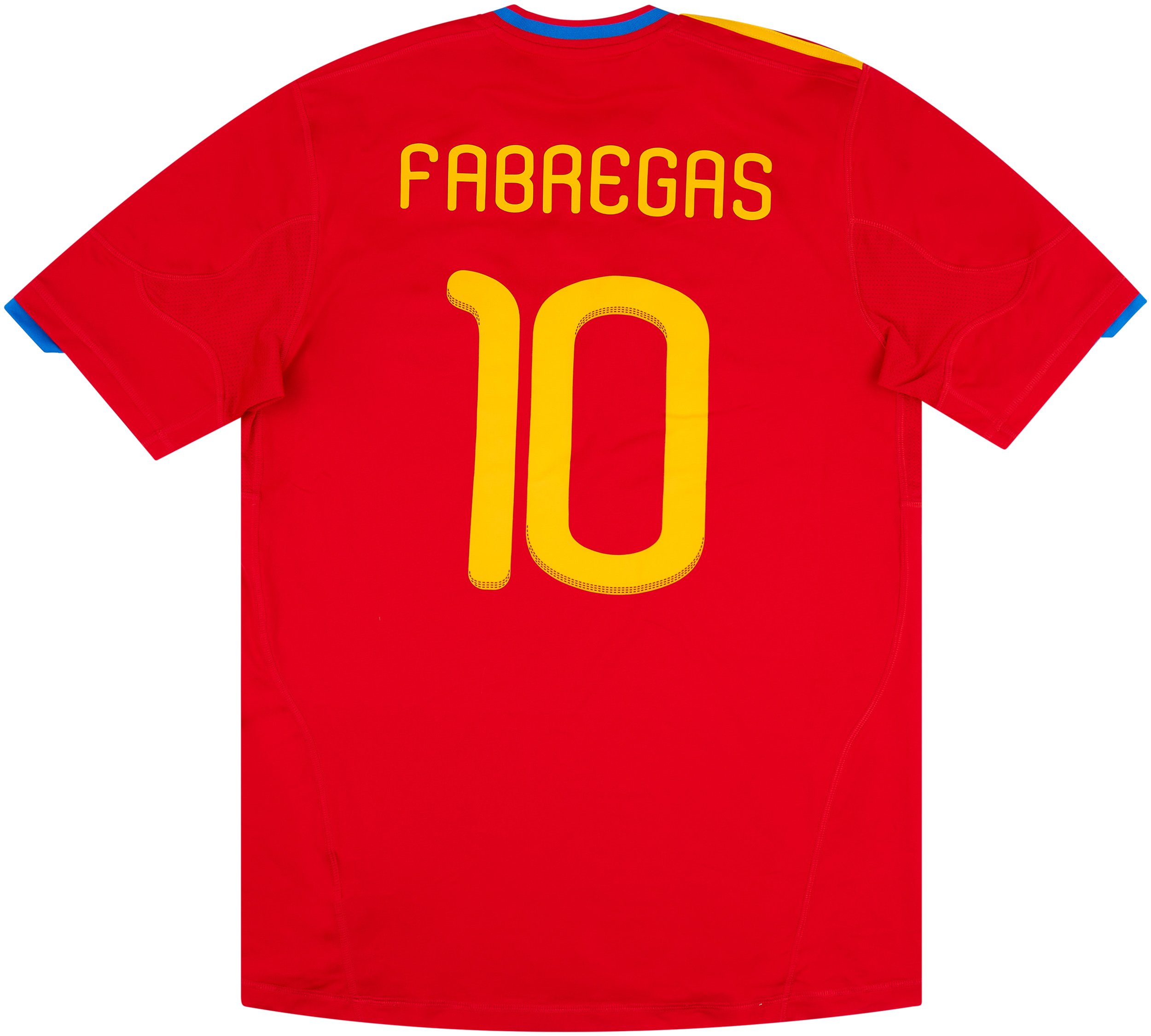 Maillot Espagne Euro 2016 floqué Fabregas – Vintage Football Area