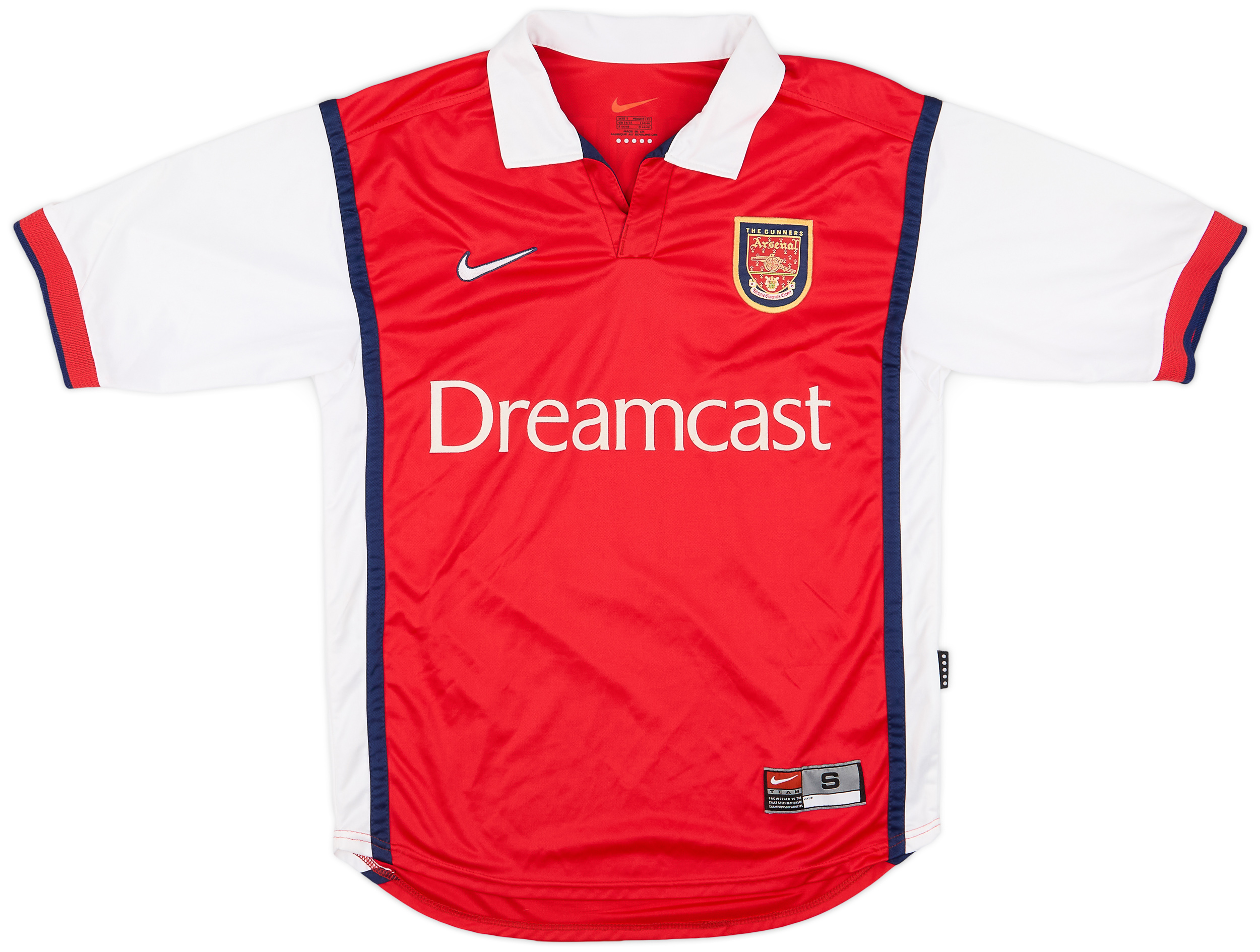 1999-00 Arsenal Home Shirt Henry #14 - 9/10 - (S)
