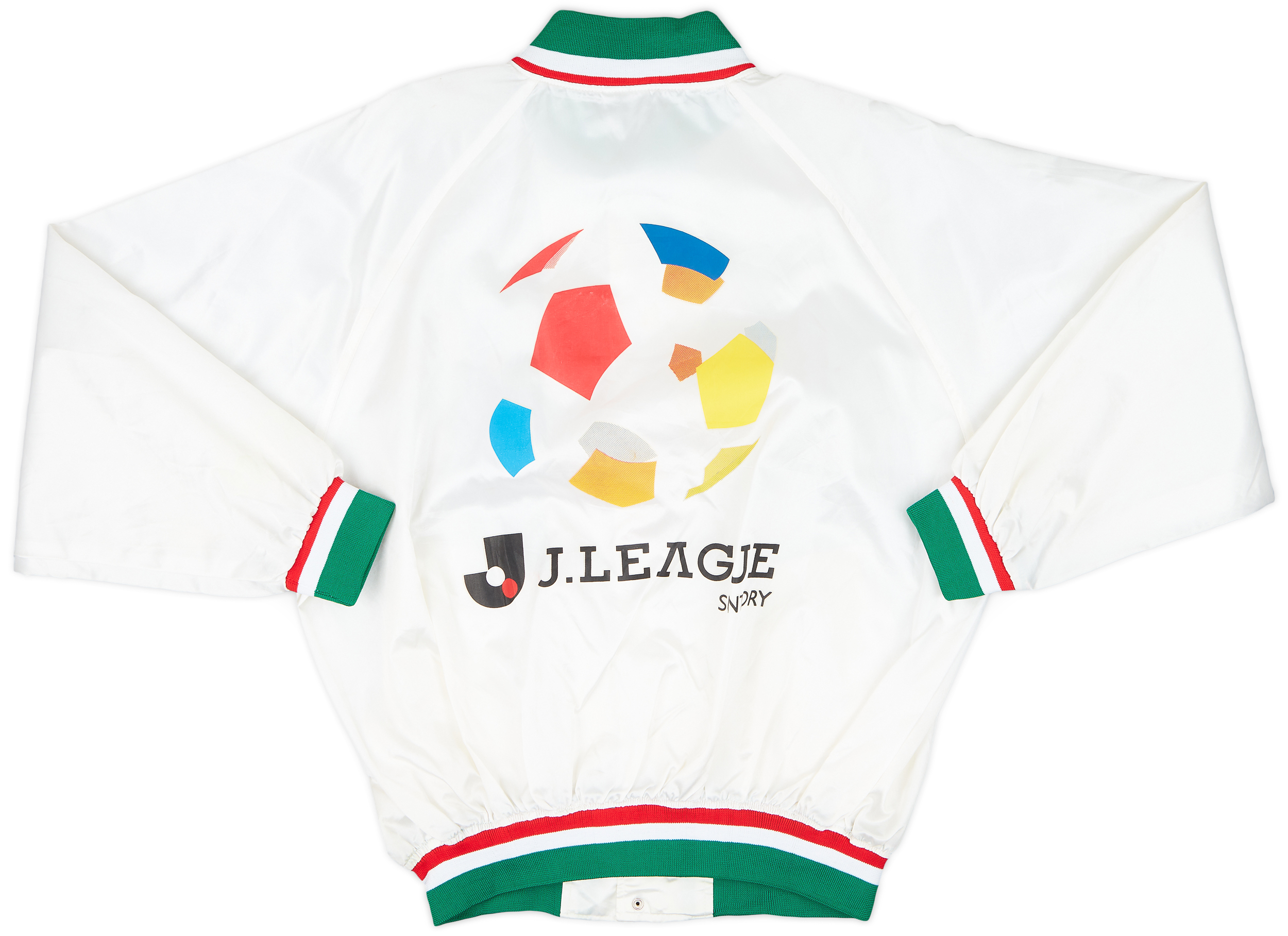 侍JAPAN 1993-95 J-League Mizuno Suntory Anthem Jacket - 6/10 - (XL)
