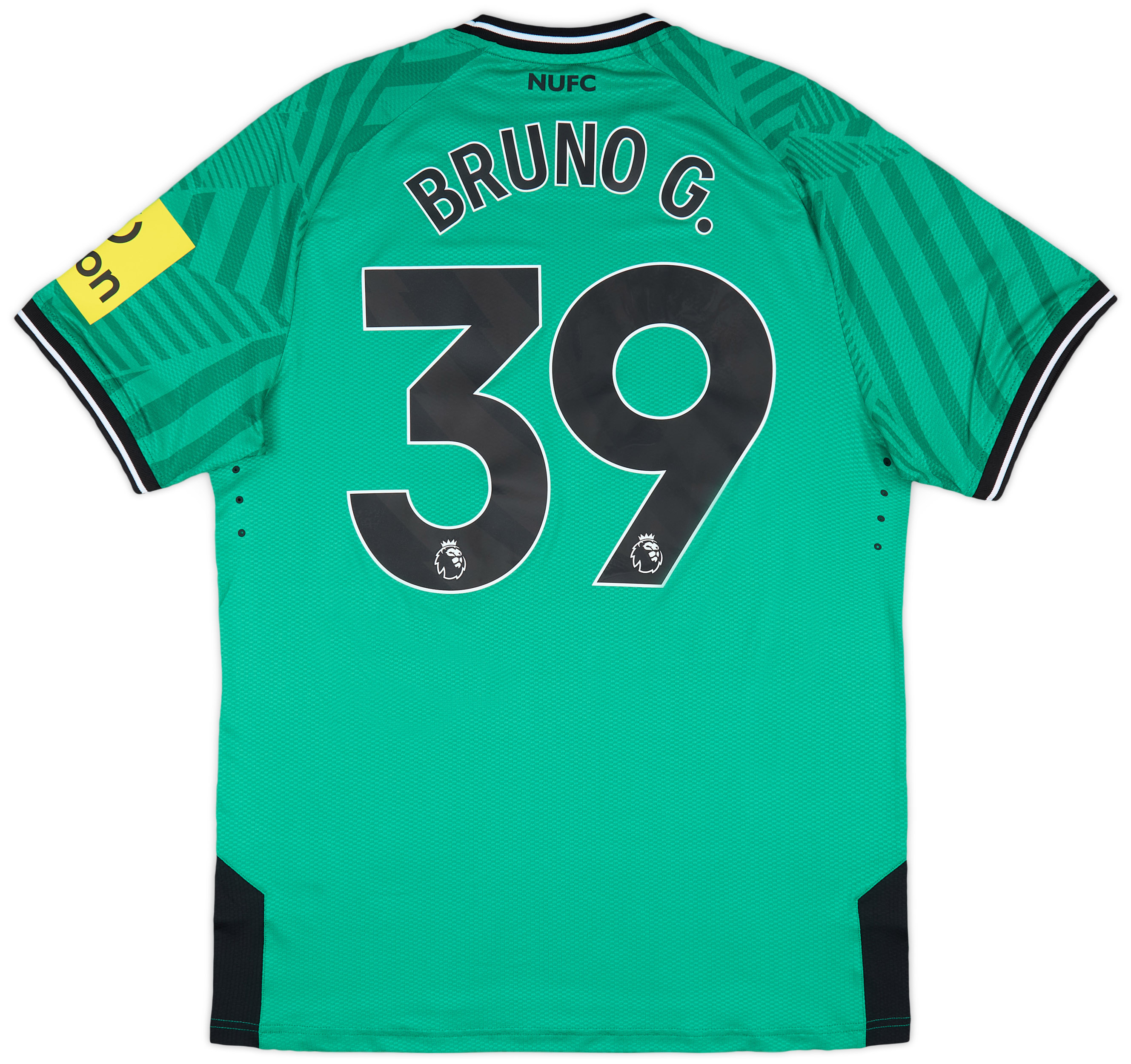 2023-24 Newcastle Authentic Away Shirt Bruno G. #39
