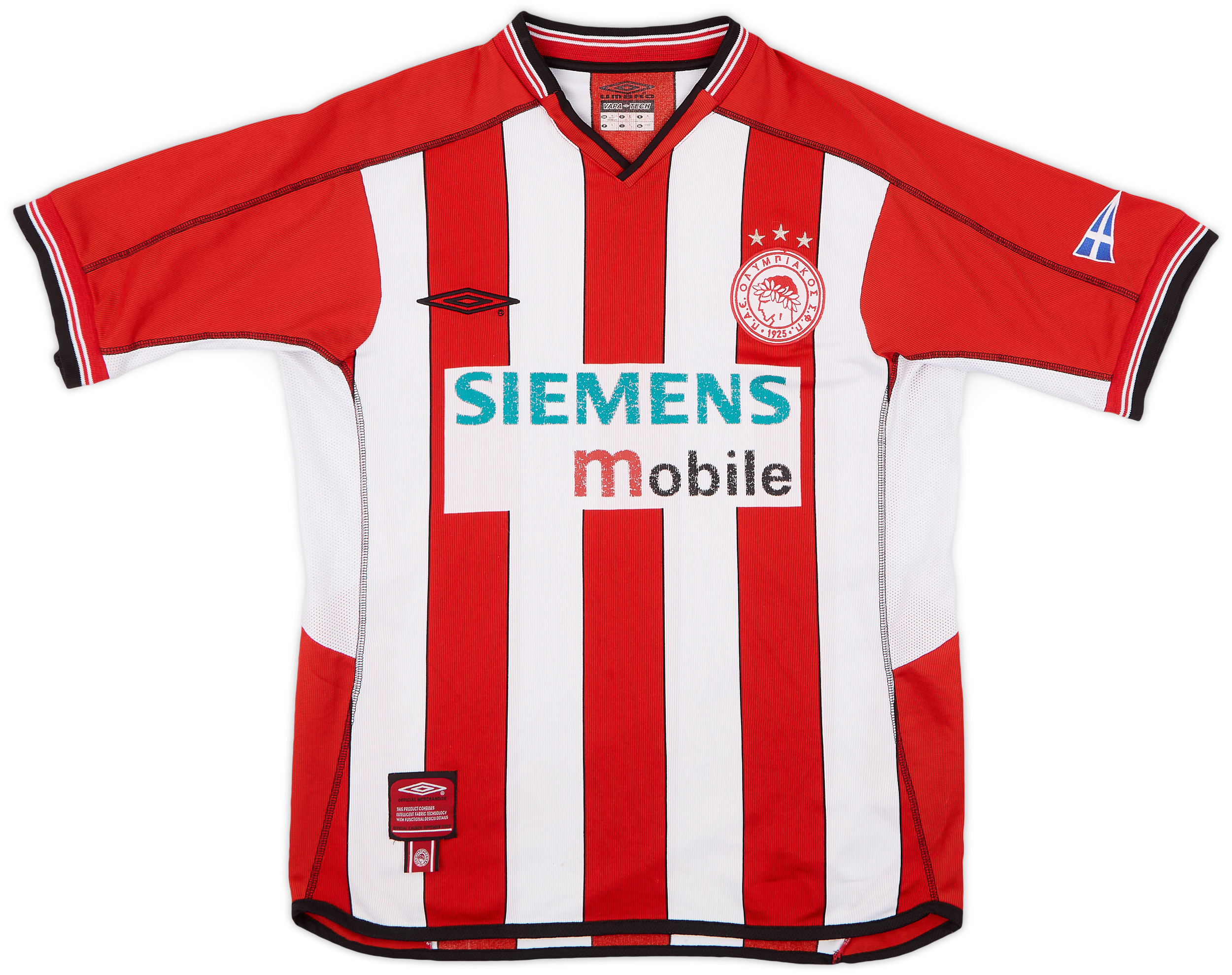 2000-01 Olympiakos Home Shirt - 5/10 - (S)
