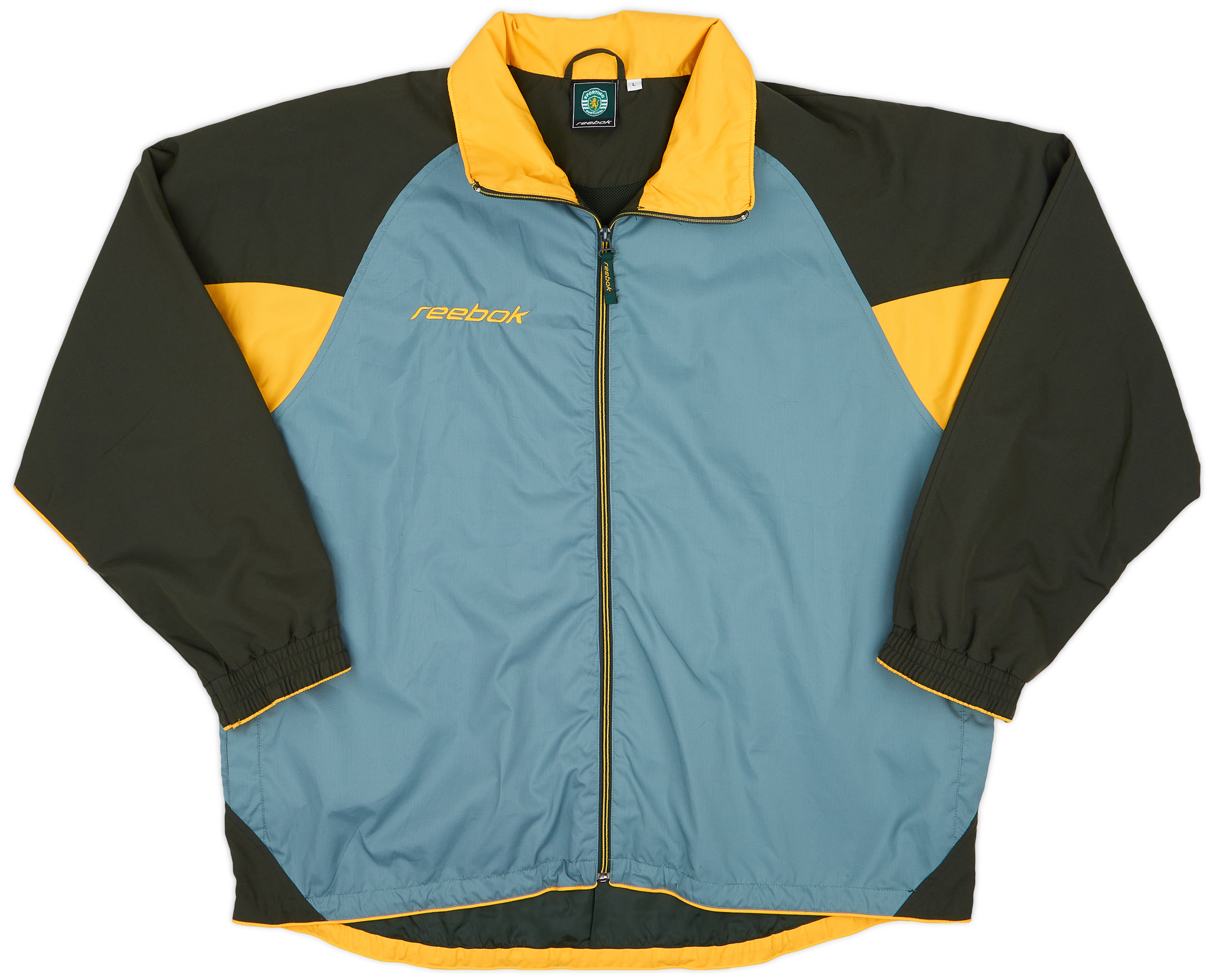 2002-03 Sporting CP Reebok Track Jacket - 9/10 - (L) 2002-03 Sporting CP Reebok Track Jacket - 9/10 - (L)