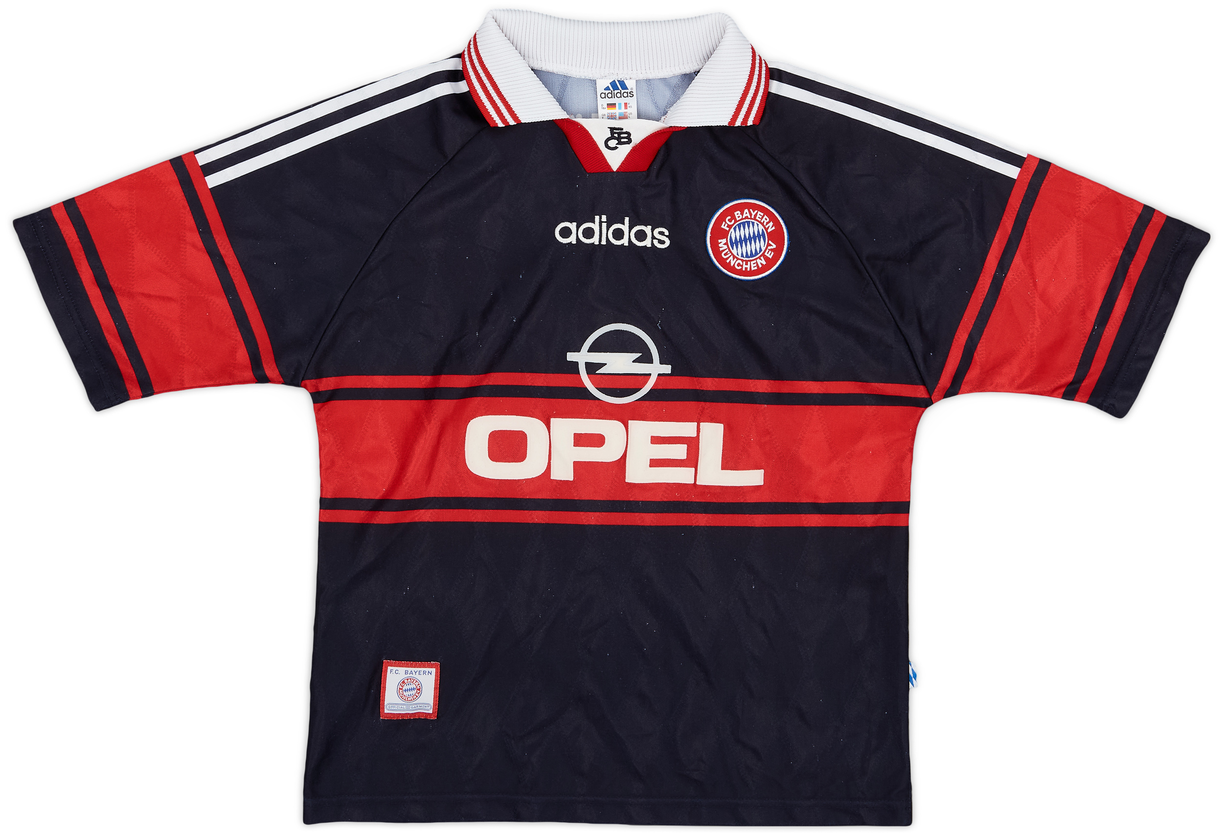 1995-97 FC Basel Home Shirt - 7/10 - (M)