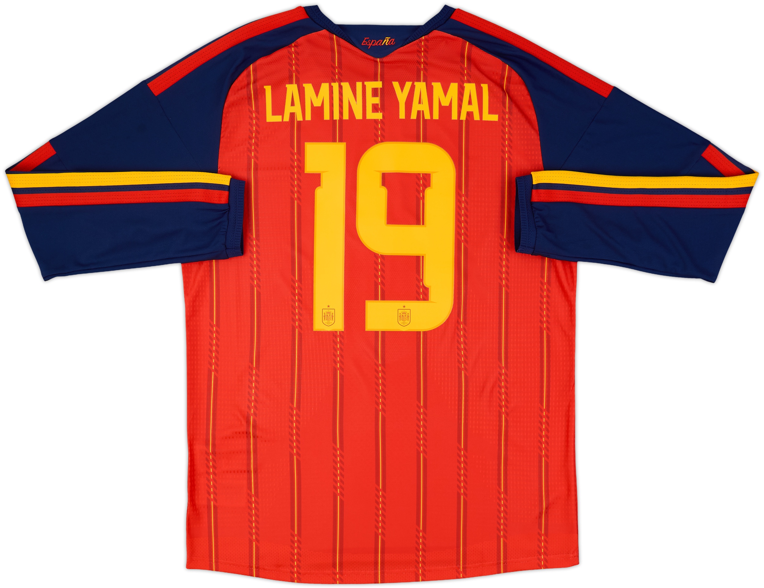 2026-27 Spain Authentic Home L/S Shirt Lamine Yamal #19