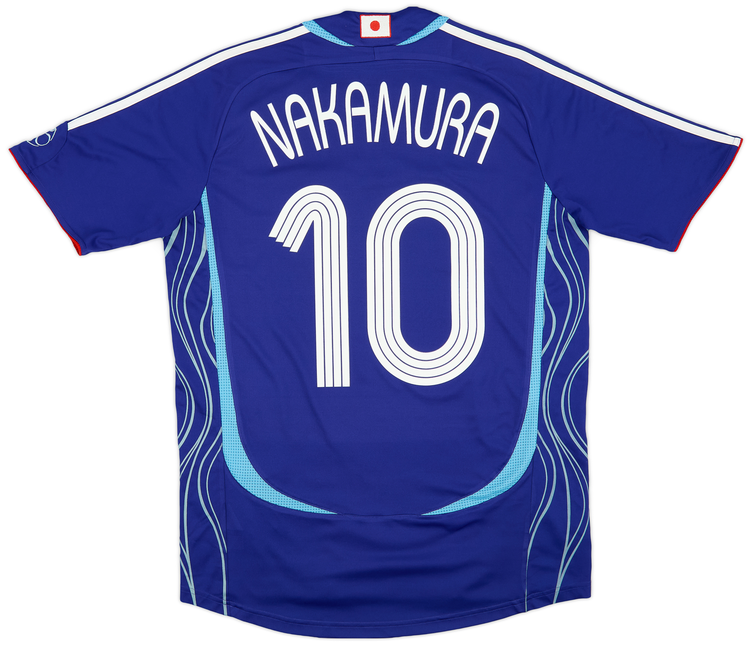 日本代表06ホーム オーセンティックジャージサッカー日本代表10番　817989 日本代表06ホーム オーセンティックジャージサッカー日本代表10