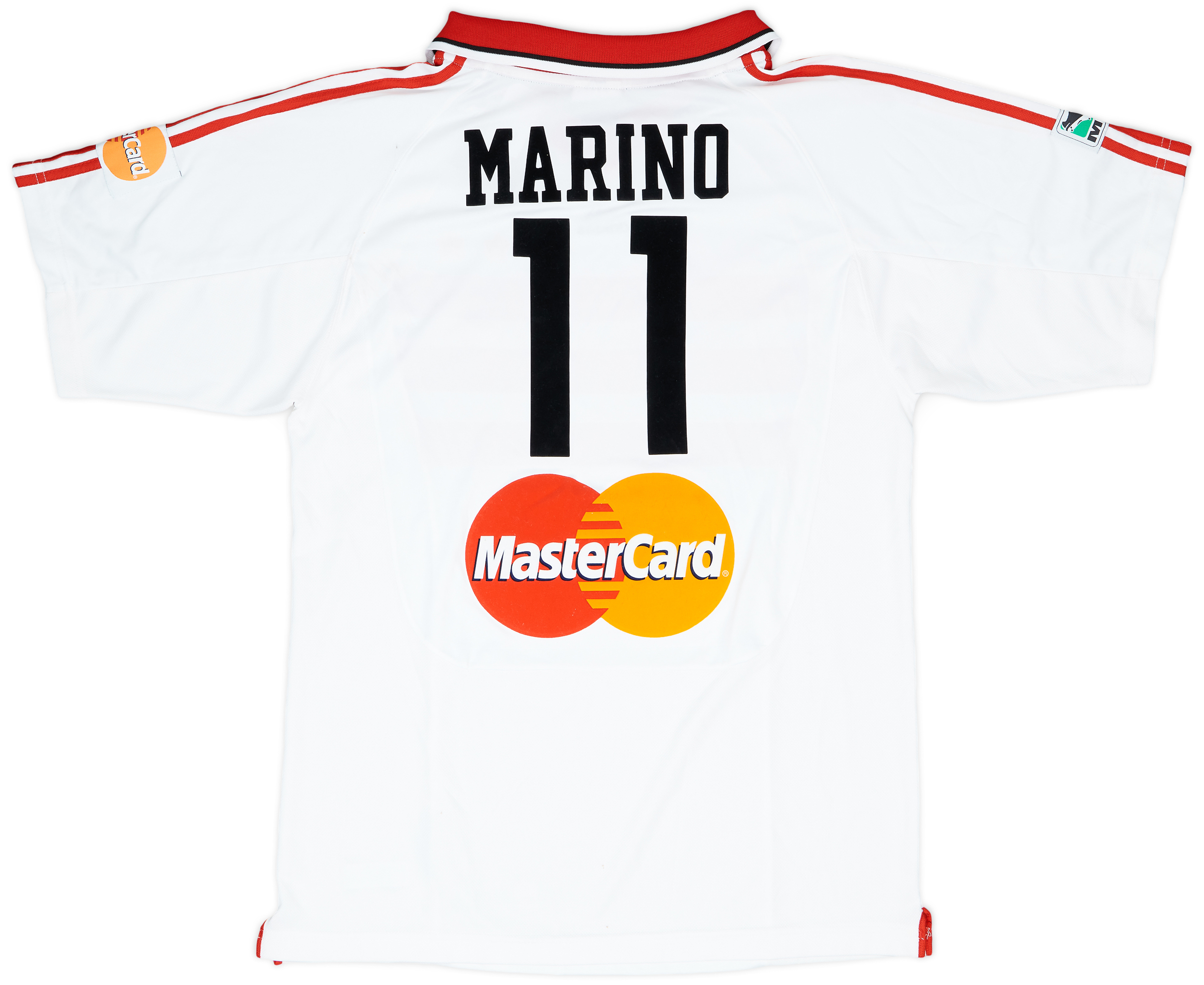 2000 DC United Match Issue Away Shirt Marino #11