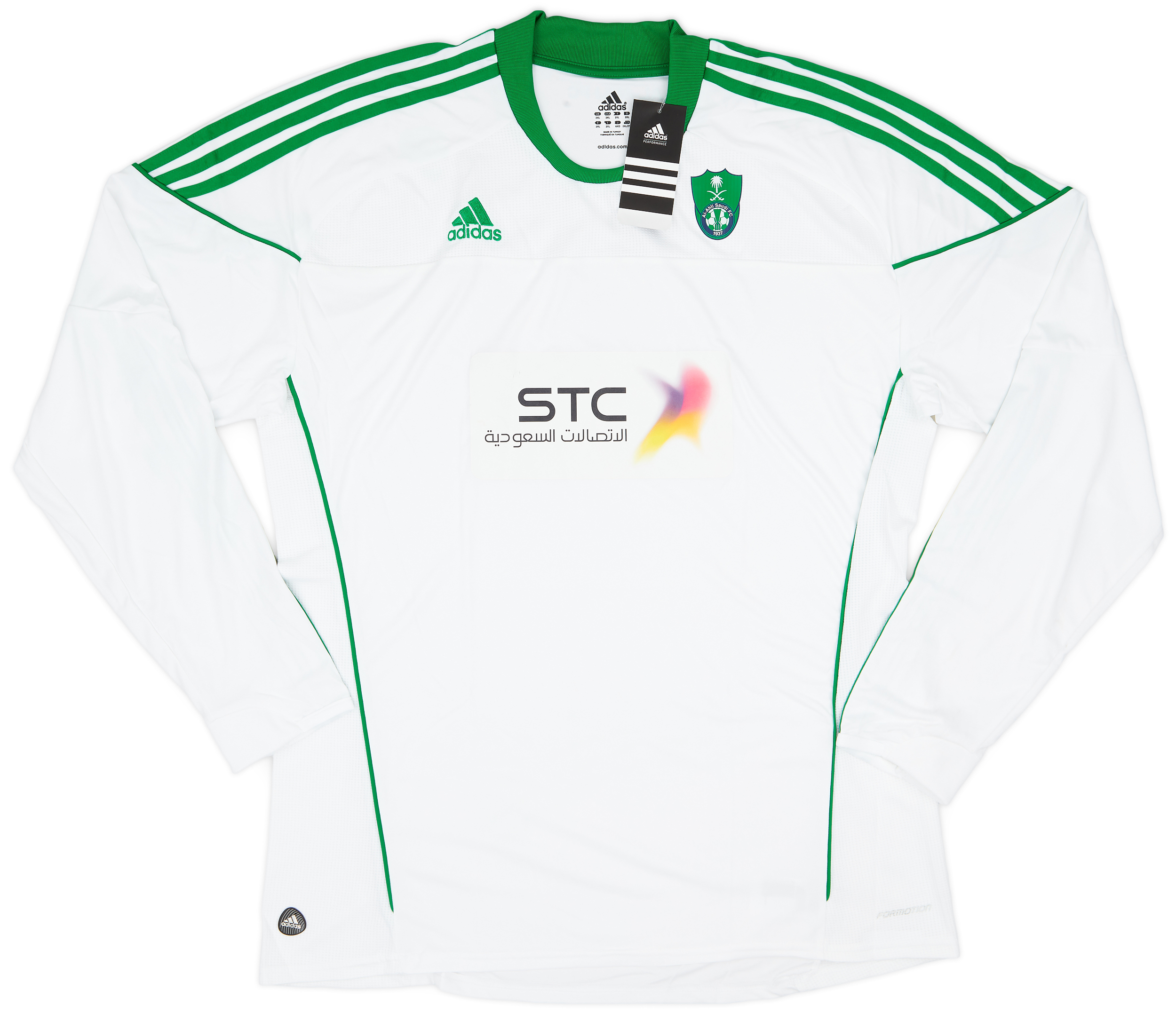 2010-11 Al-Ahli Saudi Home L/S Shirt (XXL)