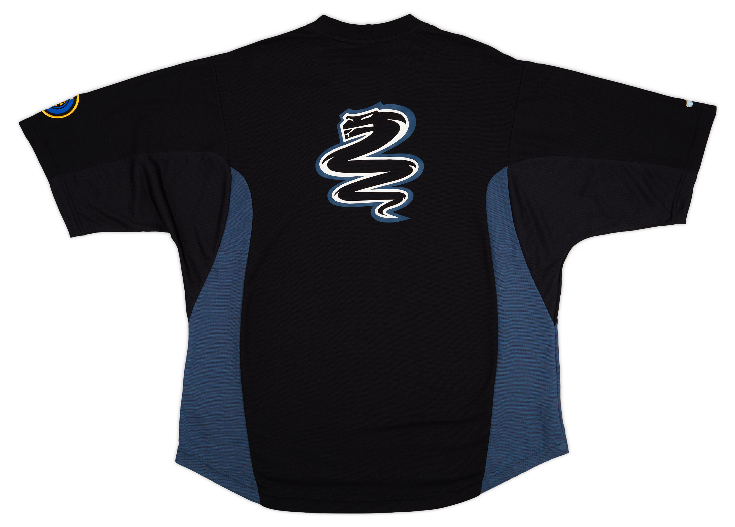 2000-01 Inter Milan Nike 1/4 Zip Sweat Top - 8/10 - (XL)