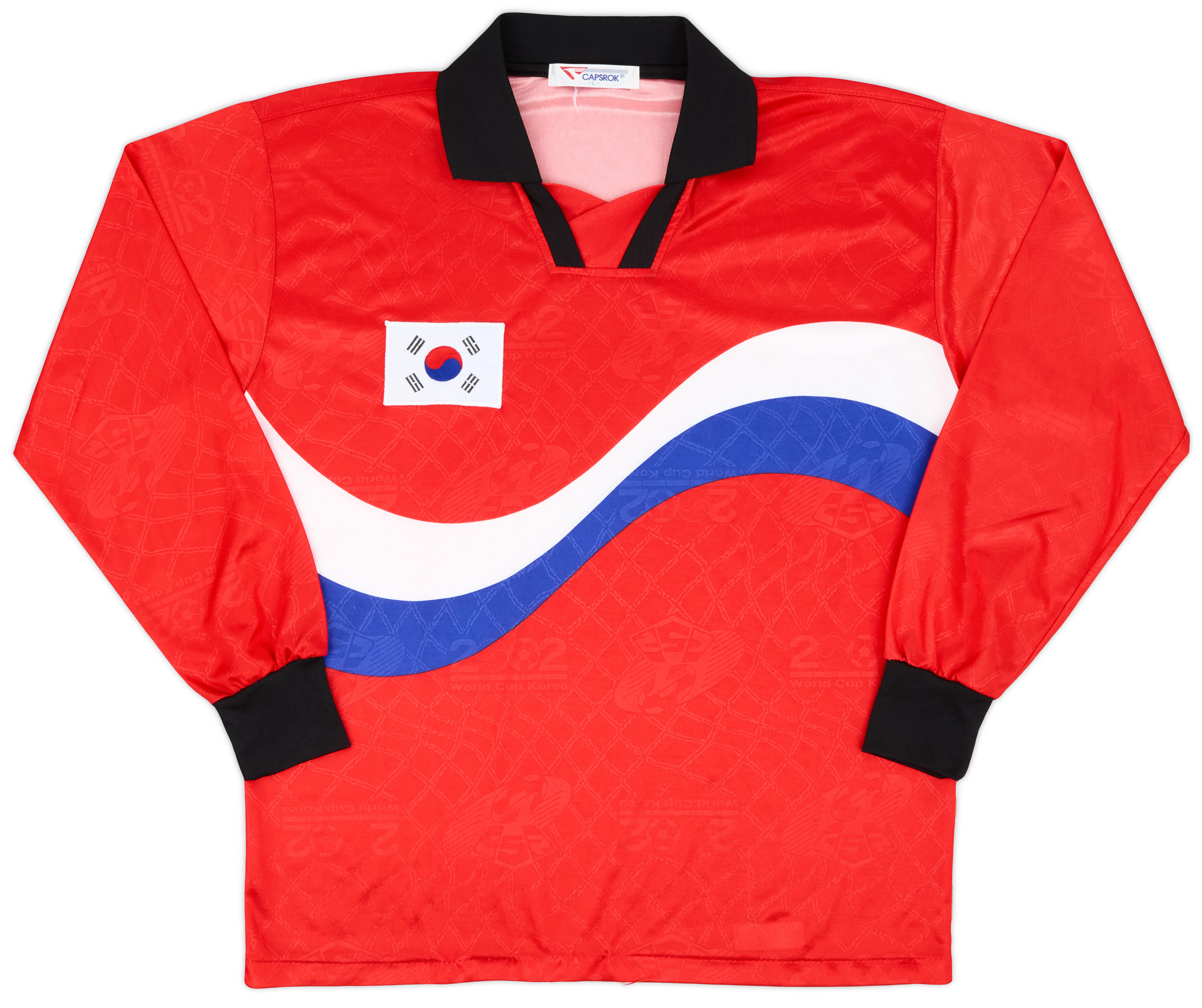 ウェア VINTAGE KOREA SOCCER SHIRT South Korea Vintage Nike Total 90 Soccer Jersey - Red