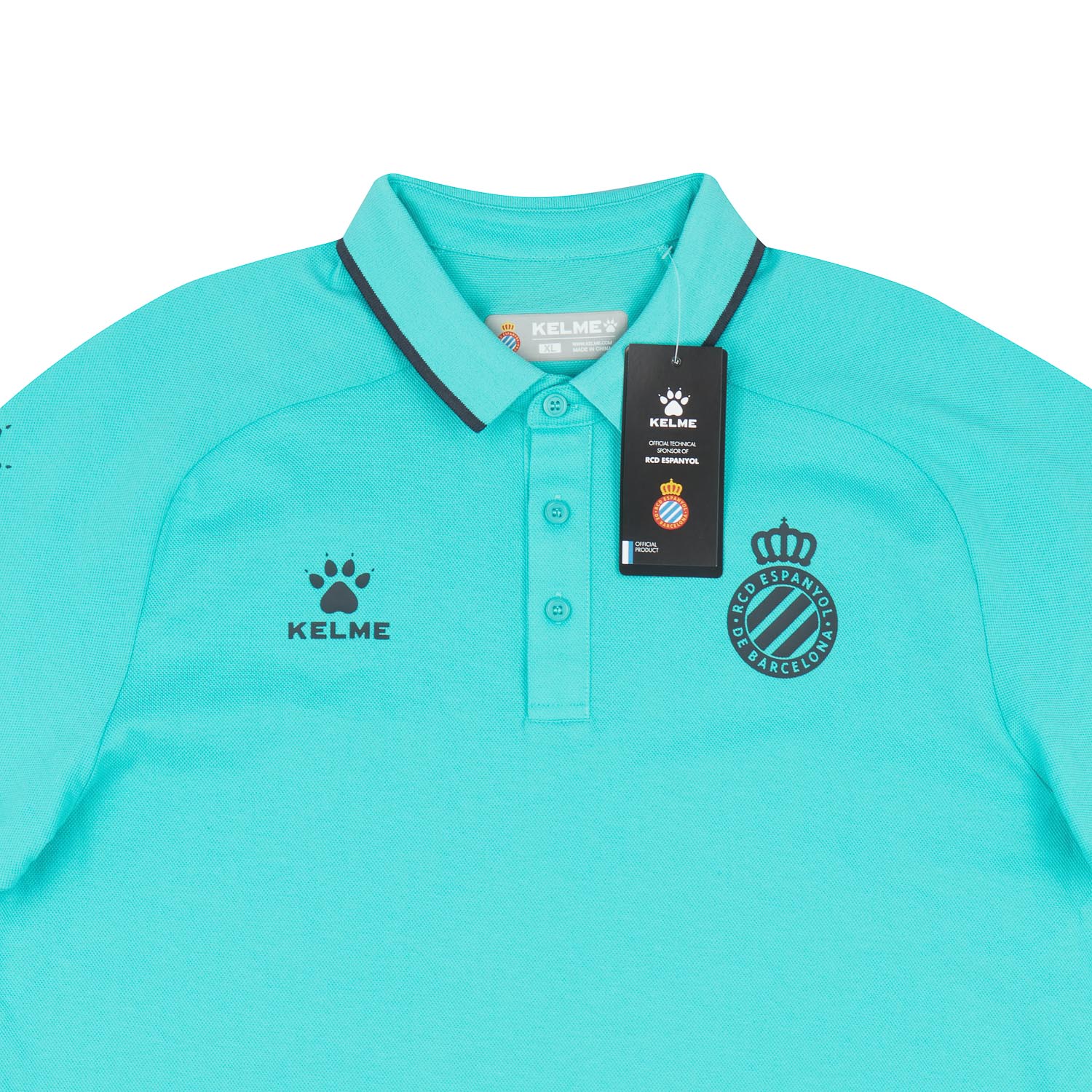 2020 21 Espanyol Kelme Polo T Shirt