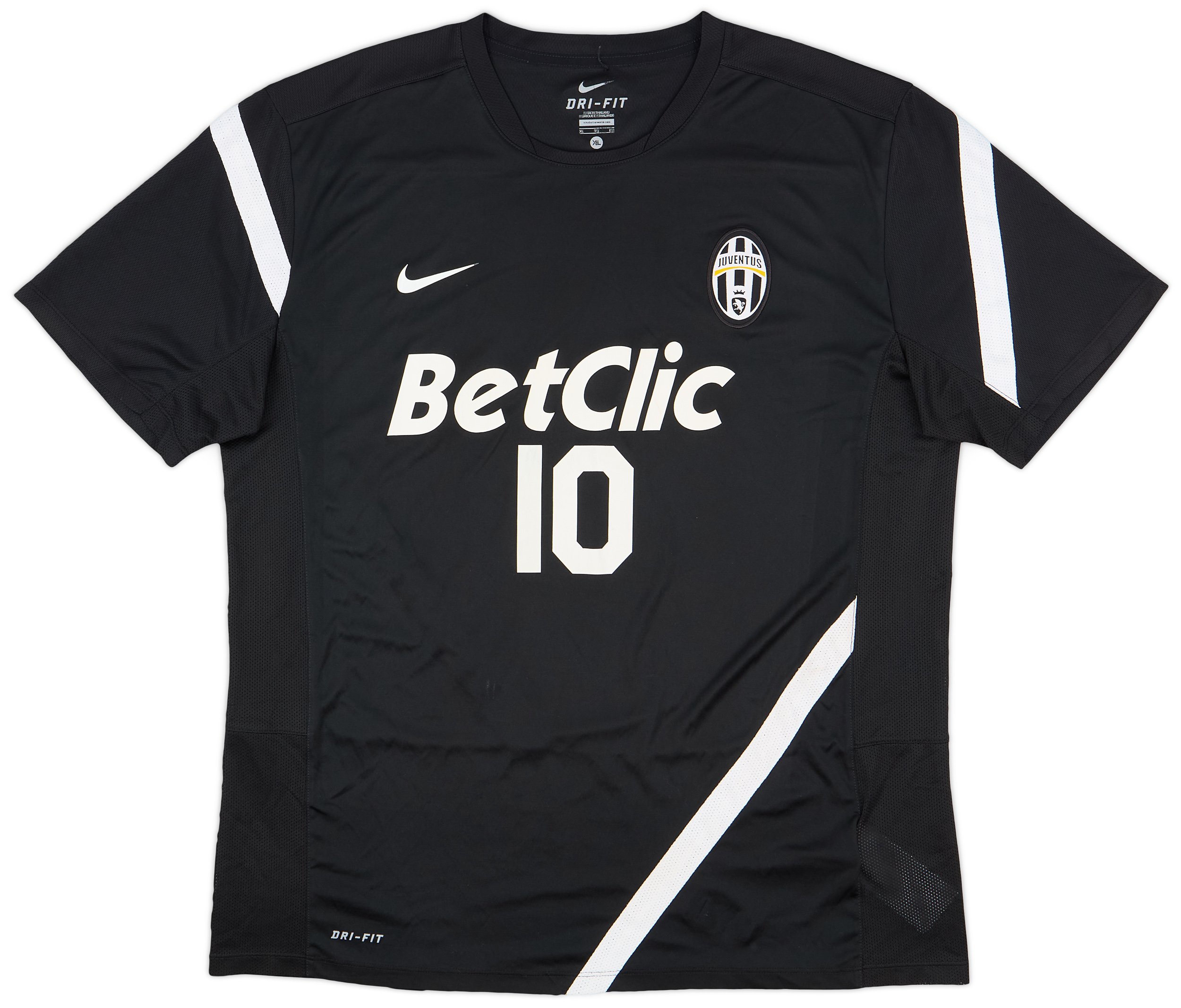 Maillot Juventus Vintage Entraînement - Match Worn Issue, Occasion, Marque Nike