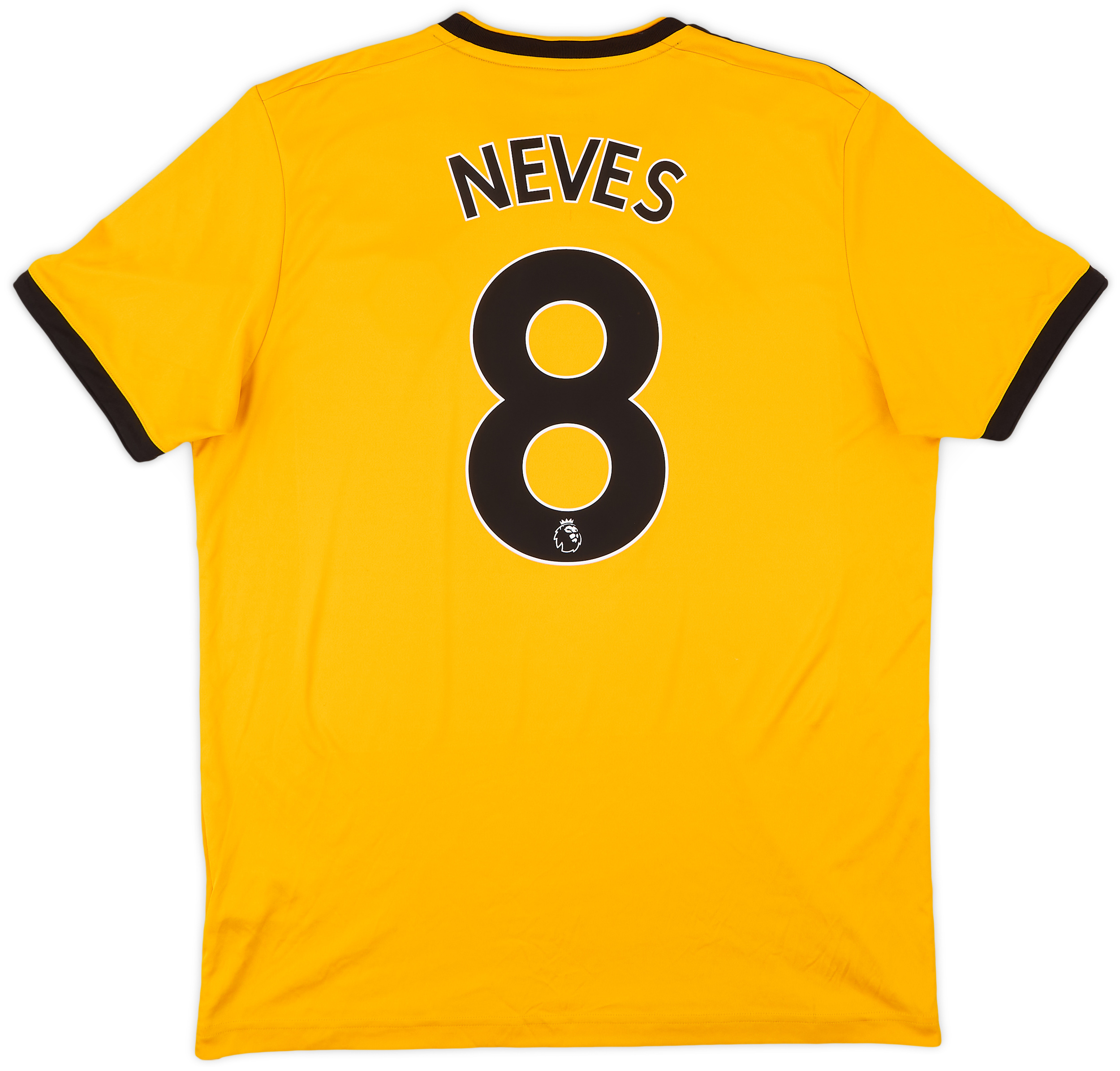 2018-19 Wolves Home Shirt Neves #8 - 5/10 - (L)