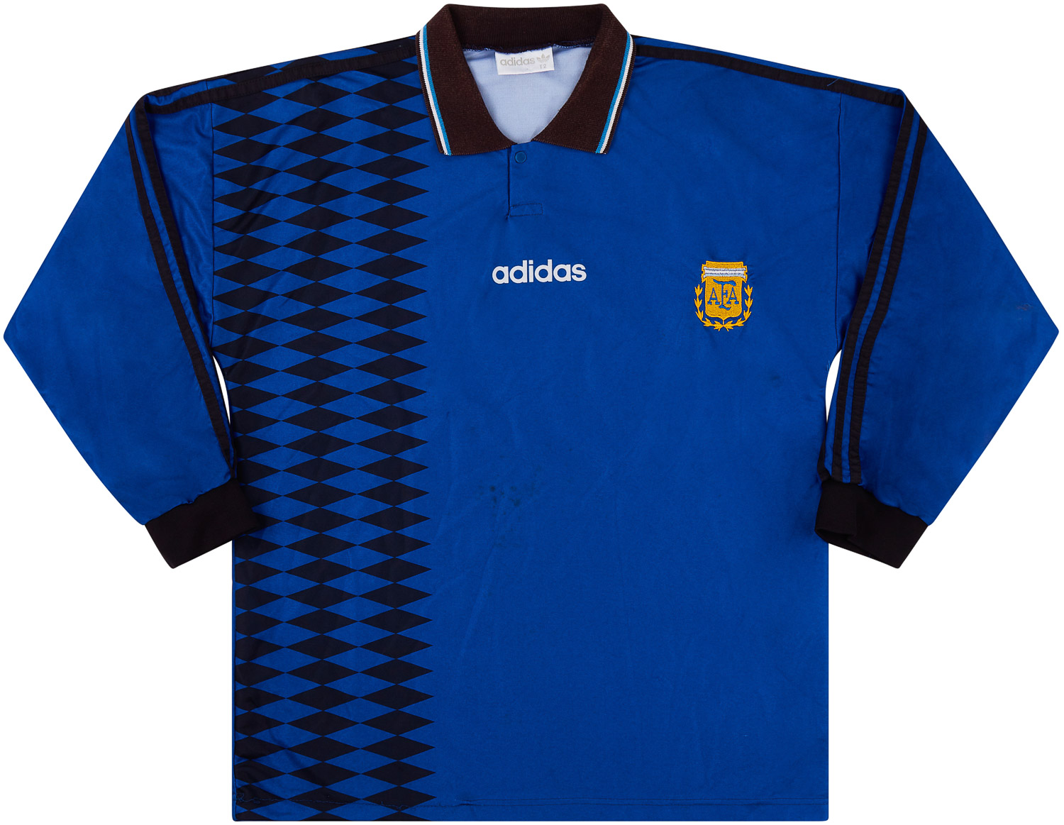 1994-95 Argentina Match Issue Away L/S Shirt #12