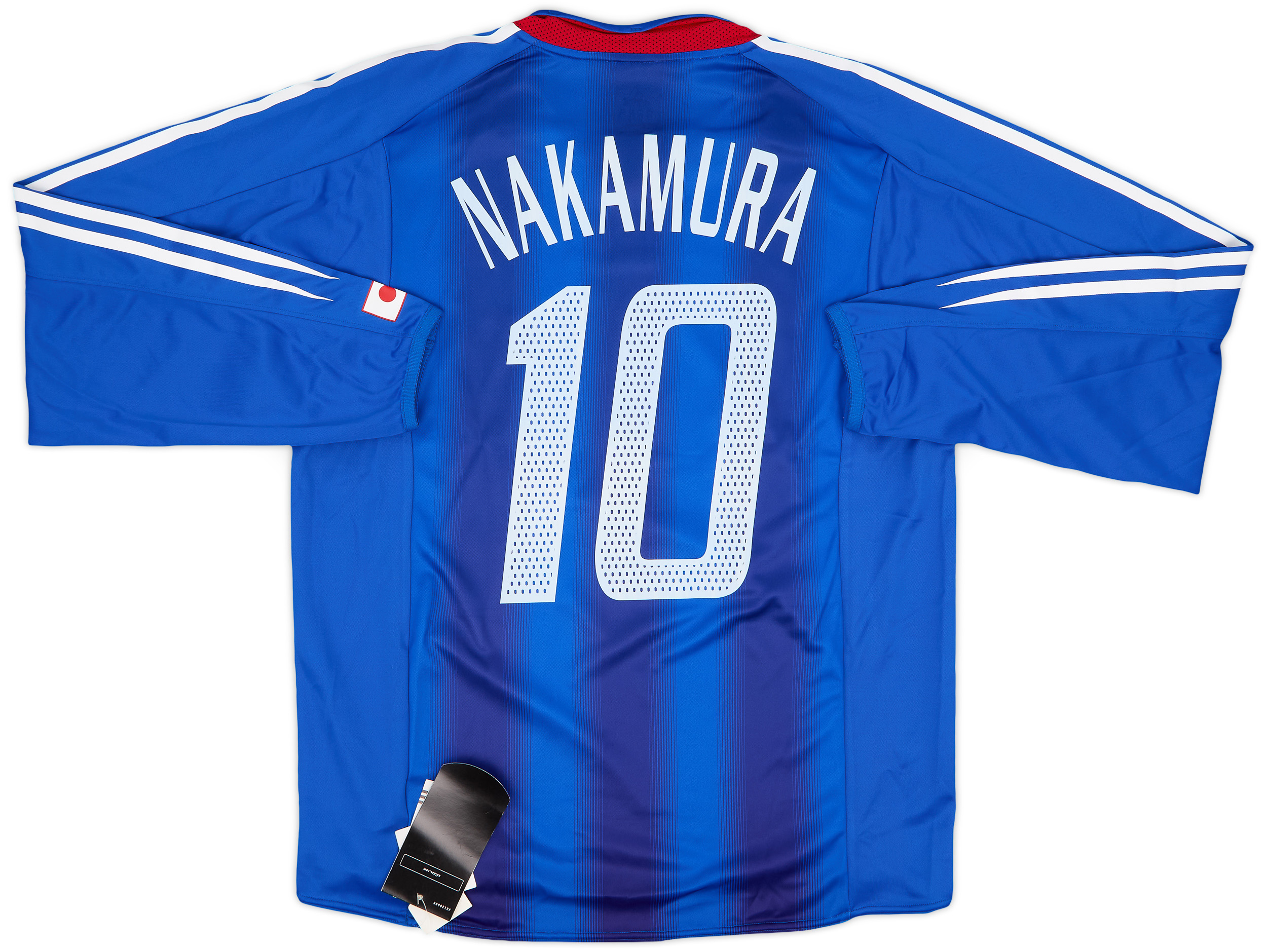 2004-06 Japan Home L/S Shirt Nakamura #10 (M)
