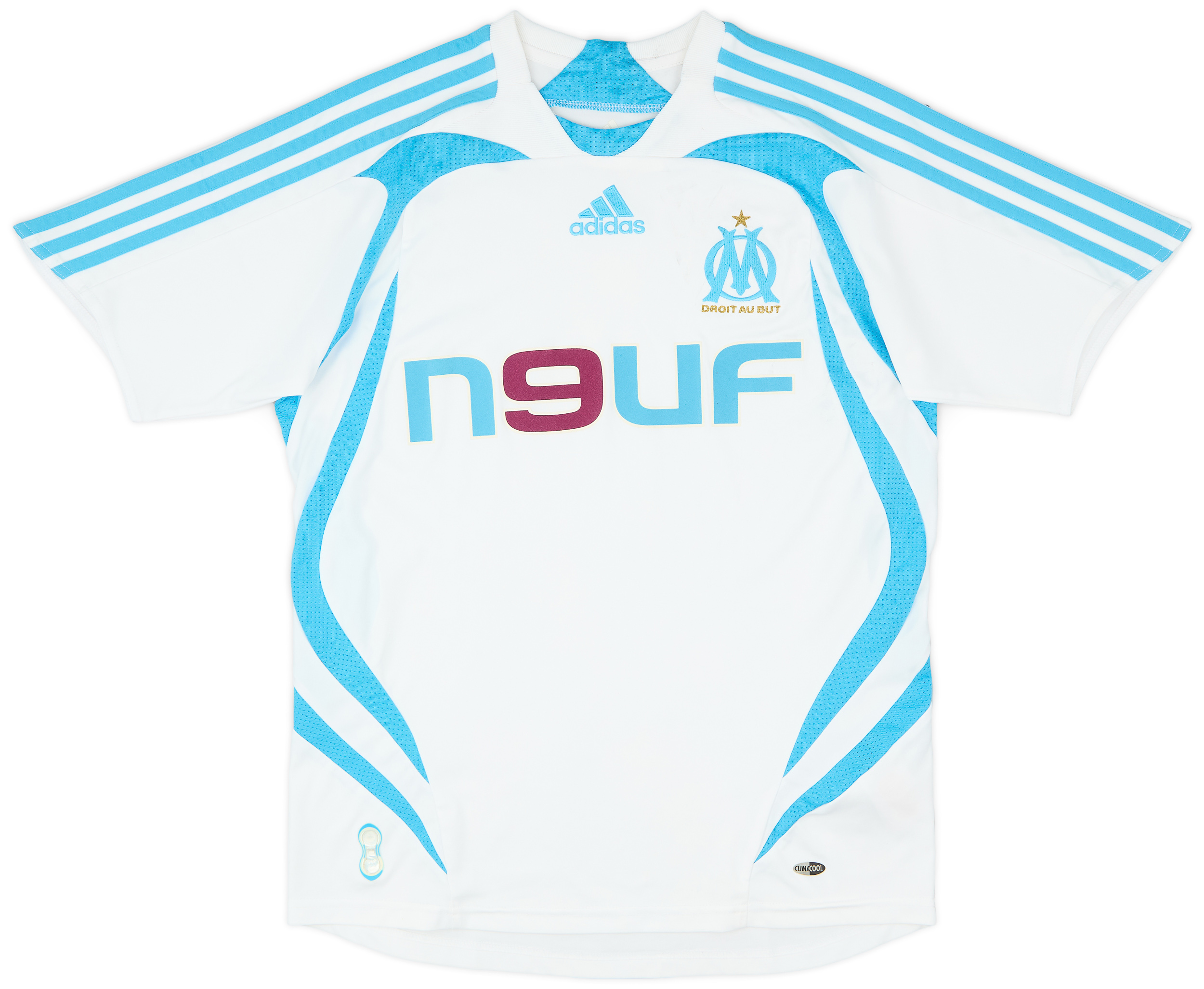 Maillot Olympique De Marseille 2007 – Ayew #29 – Telecom – Adidas Taille M