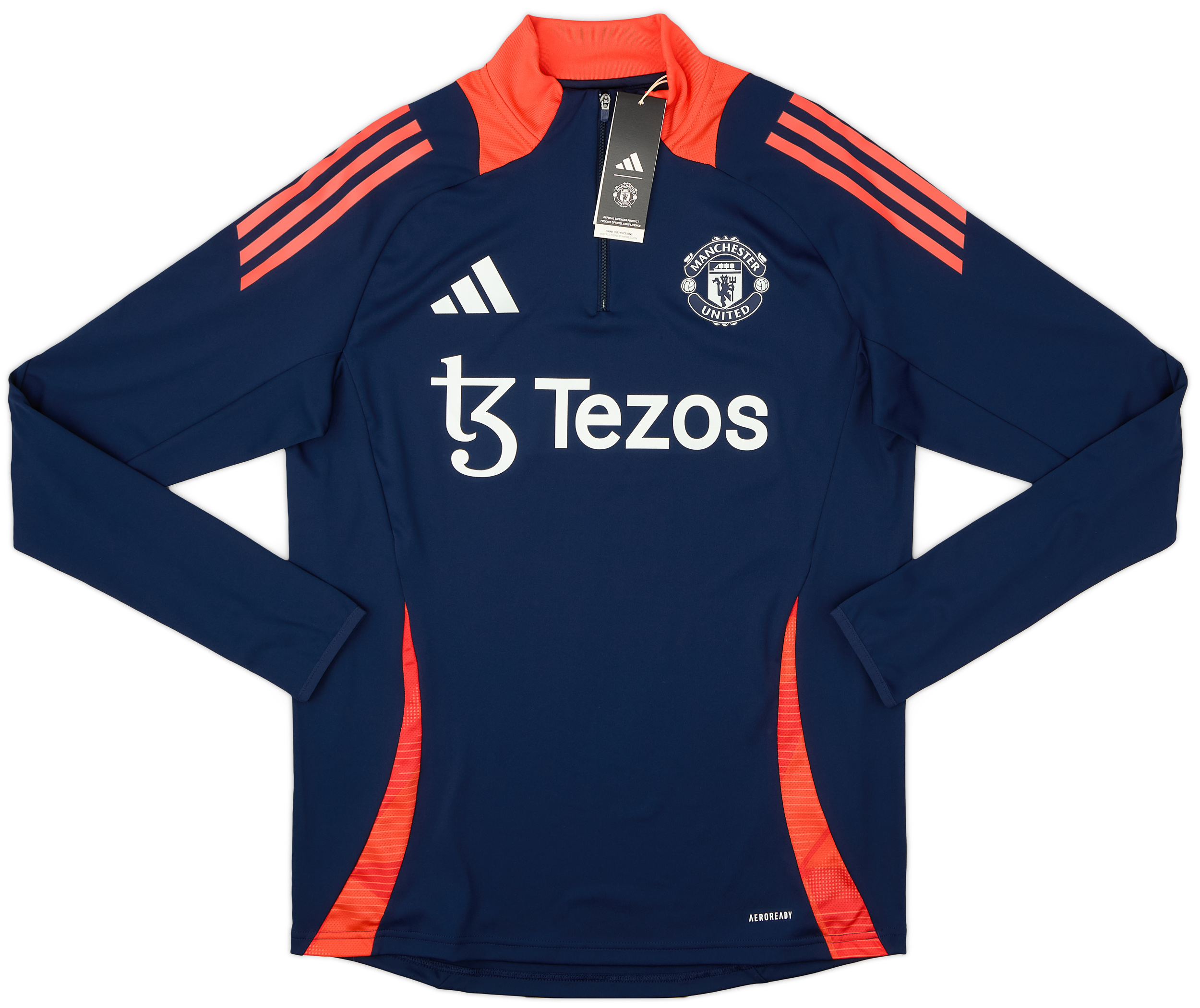 Manchester United 2010-11 Nike Long Sleeve Training Shirt (XL) (Very G –  Classic Football Kit