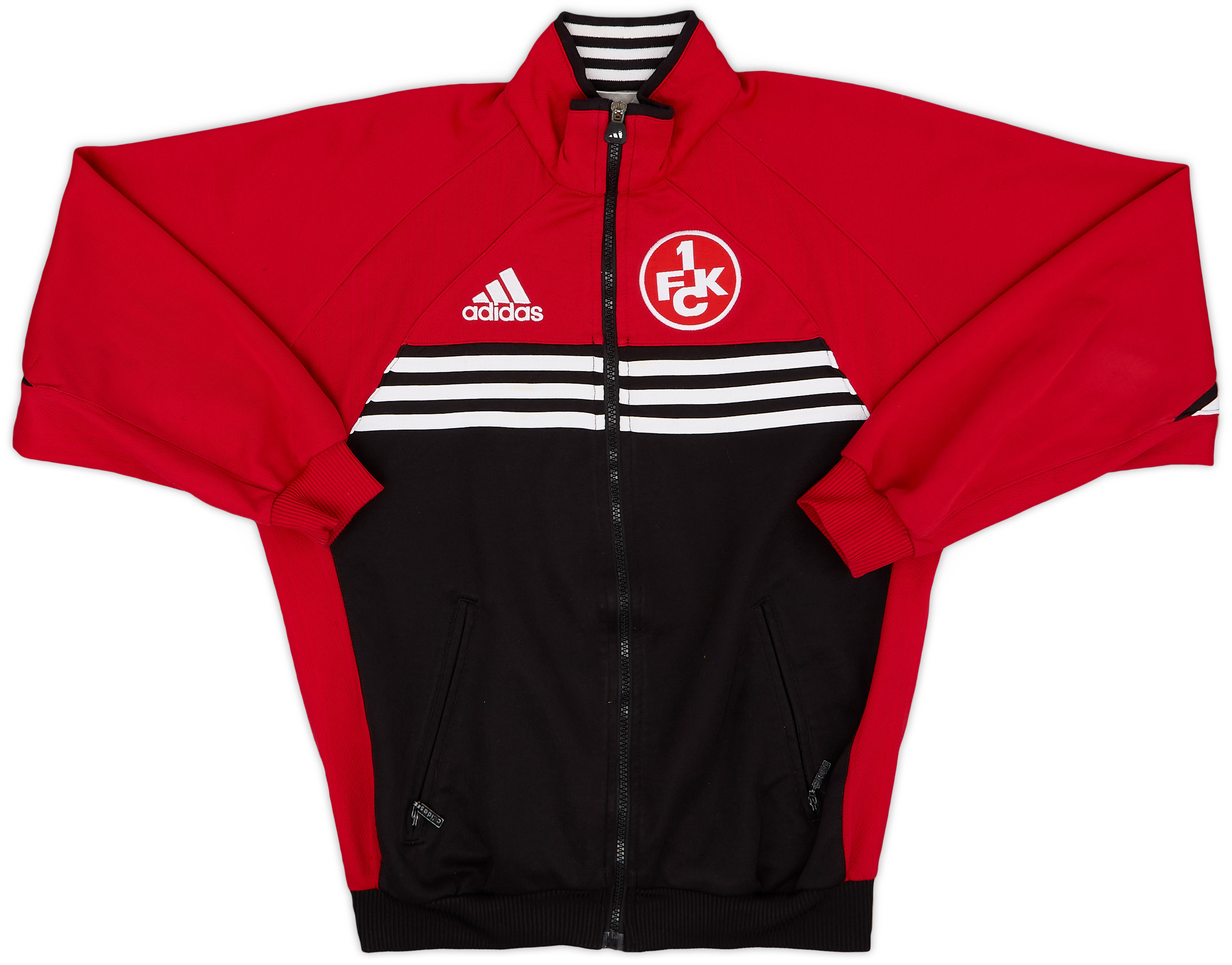 1998-99 Kaiserslautern adidas Track Jacket - 9/10 - (L.Boys)