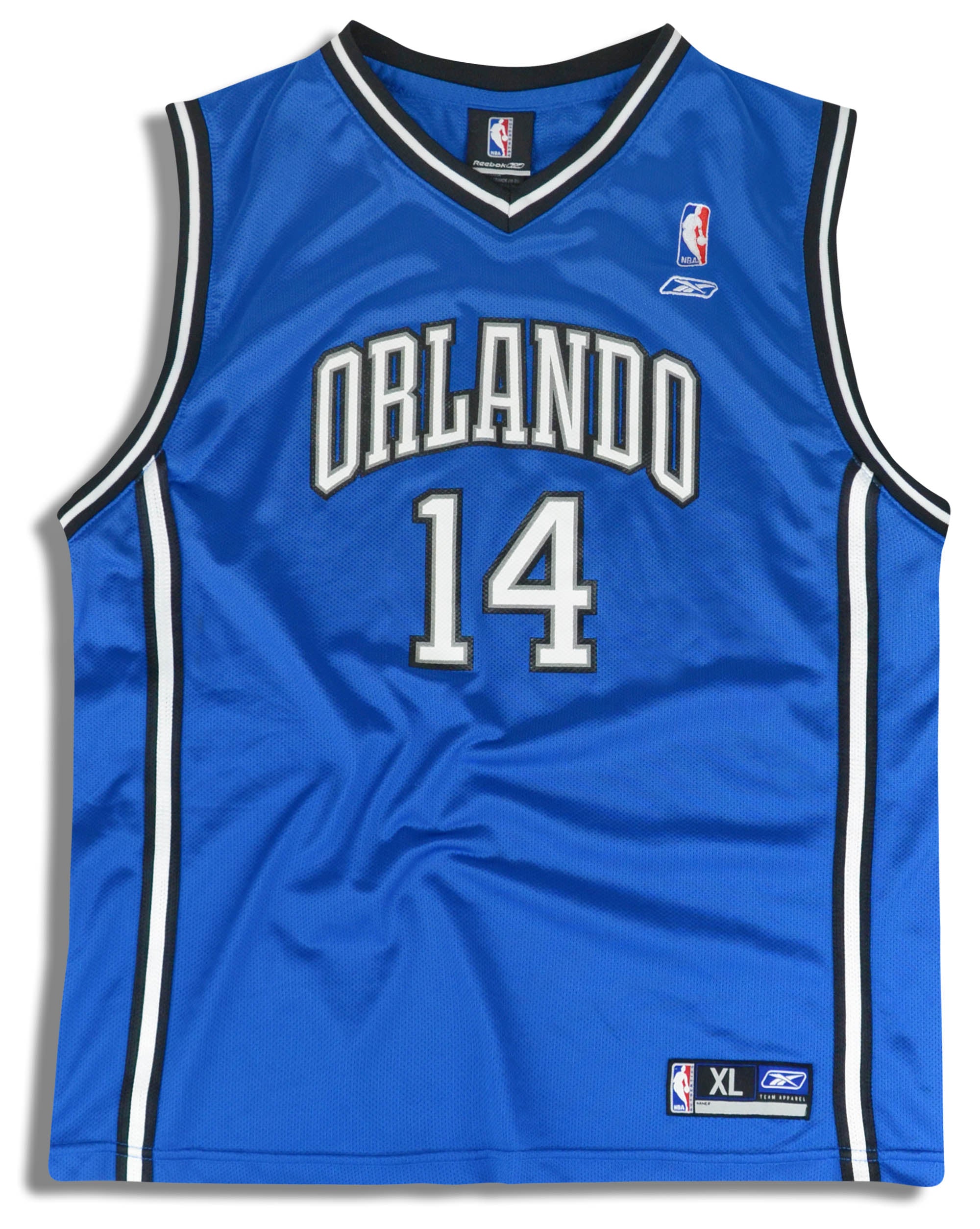 2004-06 Orlando Magic Nelson #14 Reebok Jersey (Away) Y