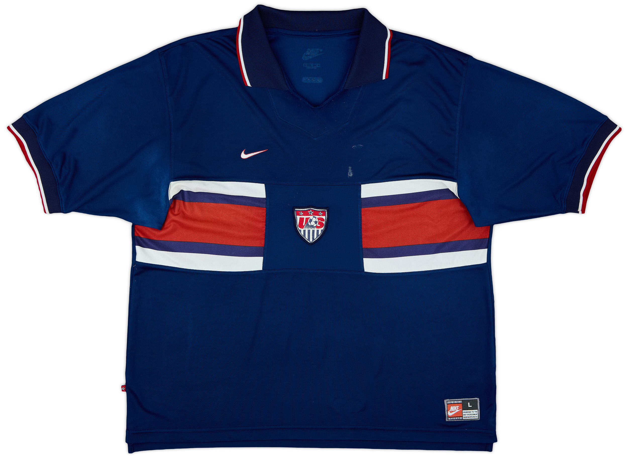1996-98 USA Away Shirt - 5/10 - (L)