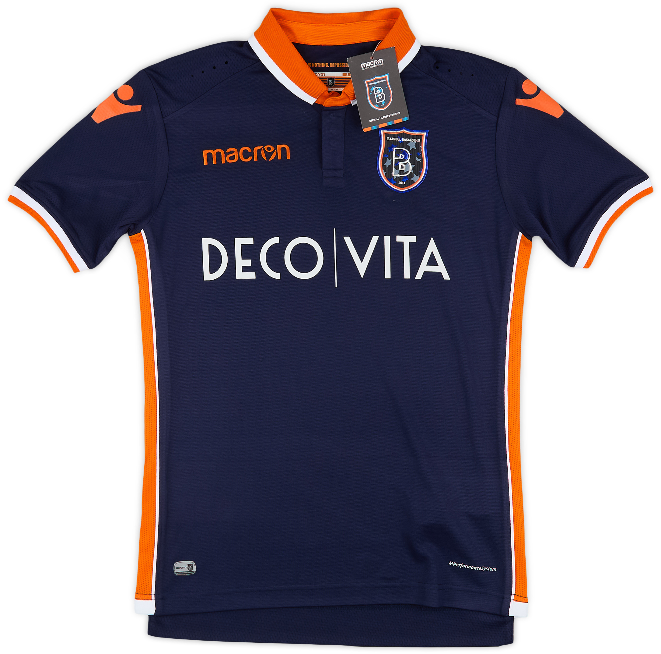 Maillot Vintage Football İstanbul Başakşehir - Macron OMBRO Away 90's Taille XL
