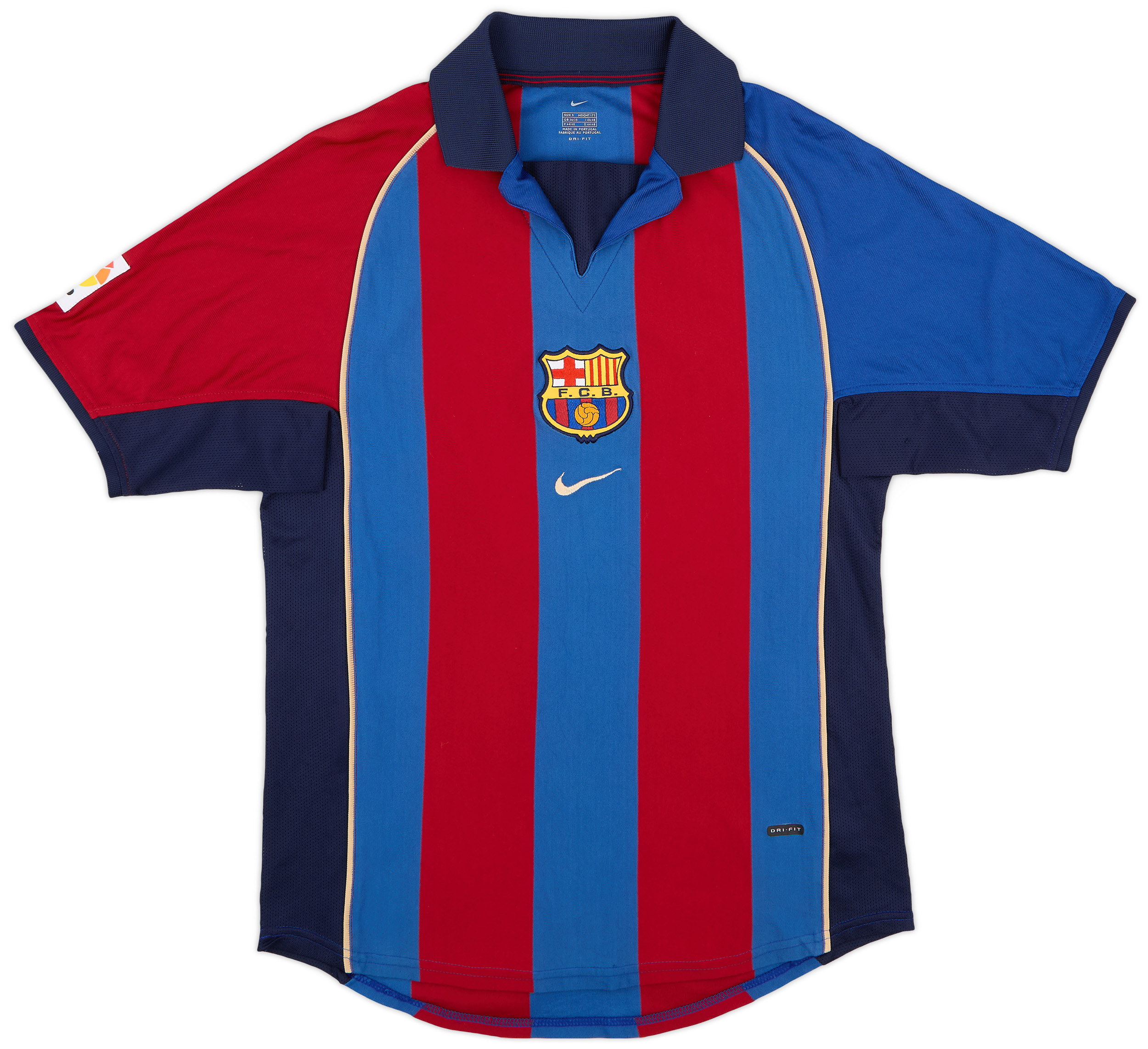 FCバルセロナ RIVALDO 10 ユニフォーム Mサイズ 6bf45be1c78b5516f8d4a60fae334e