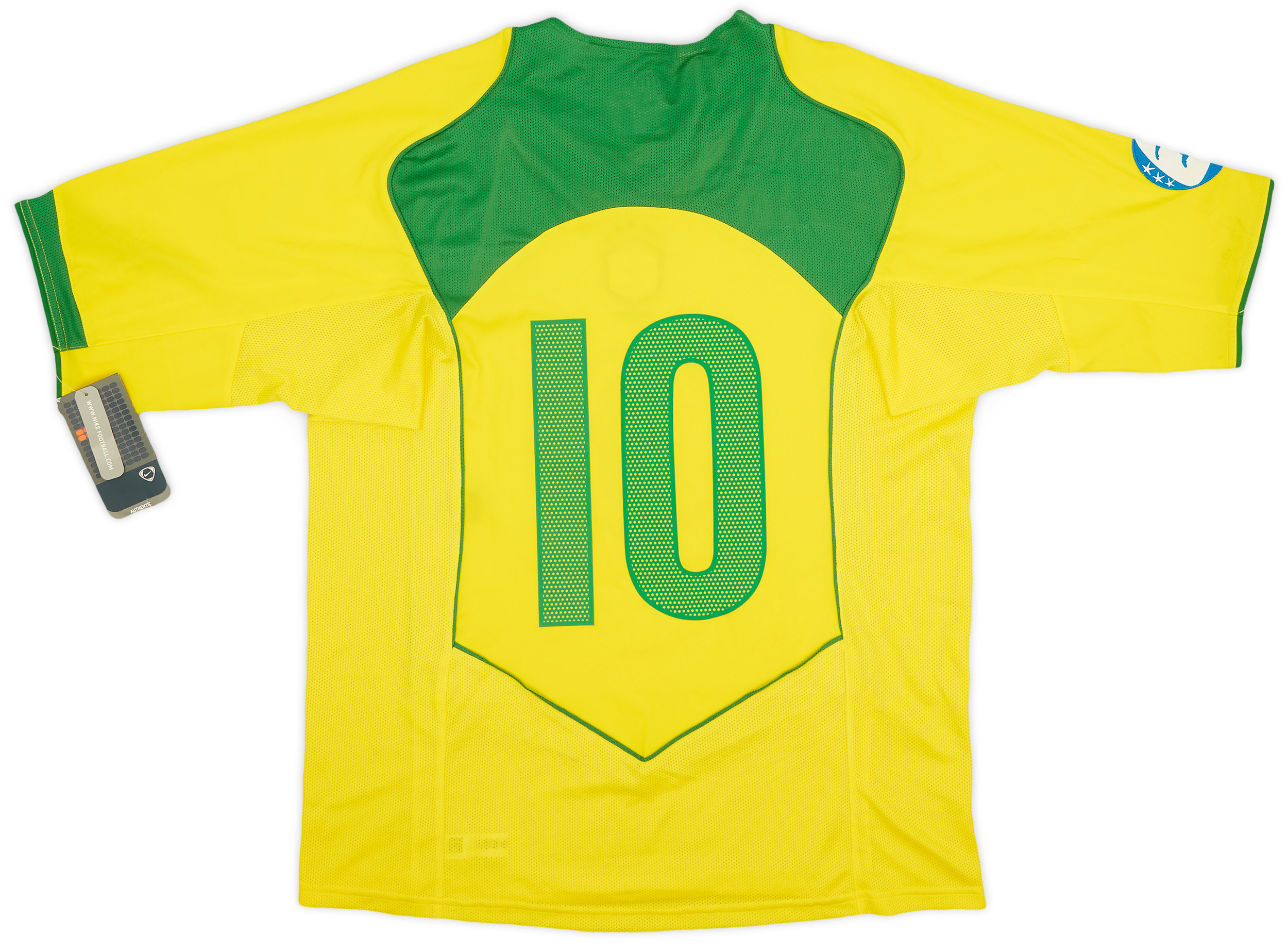 ウェア BRAZIL - 2004 (Home) 2004 Brazil Home Kit - 2025 Premium Quality