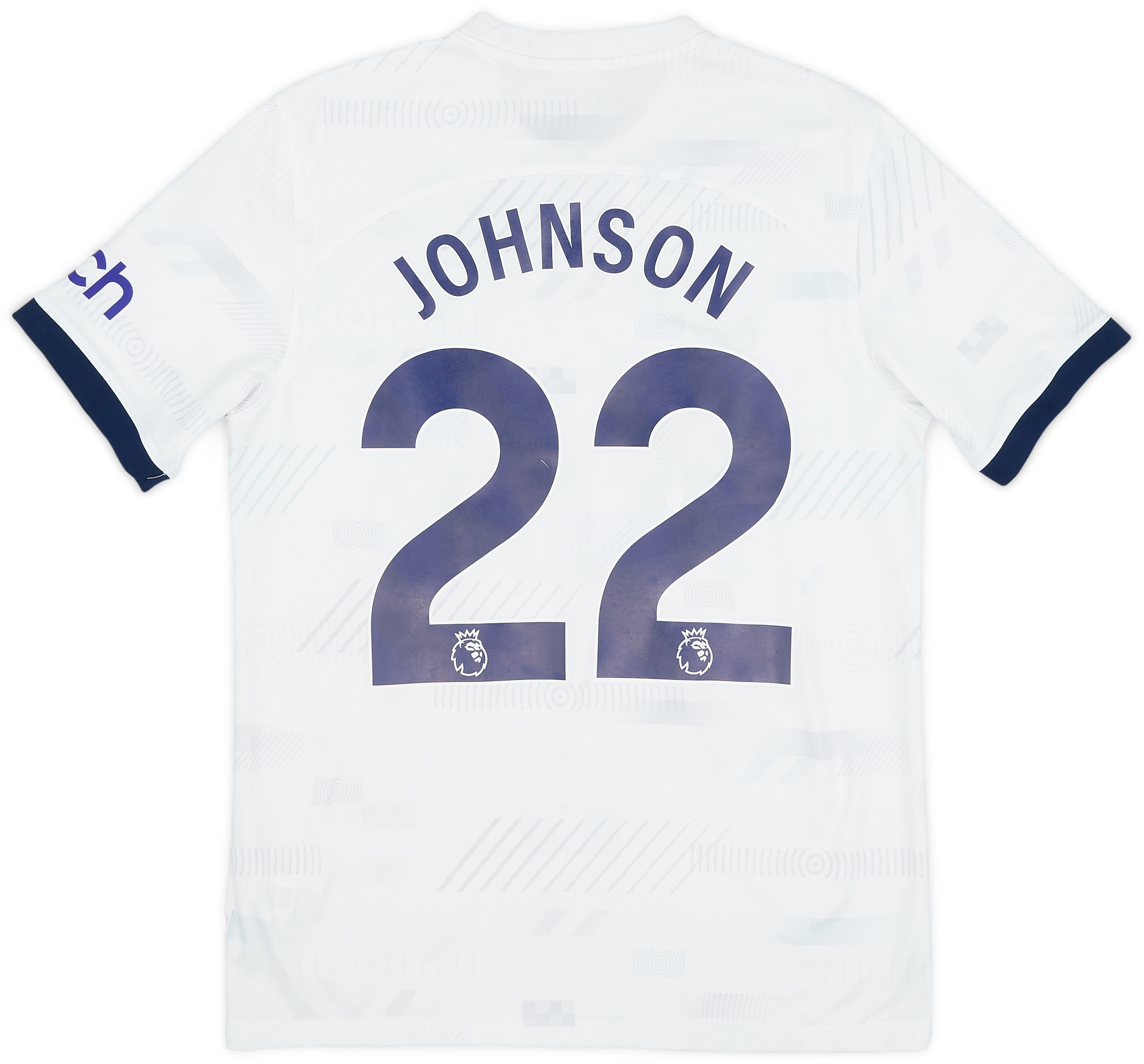2023-24 Tottenham Home Shirt Johnson #22 - 8/10 - (M)