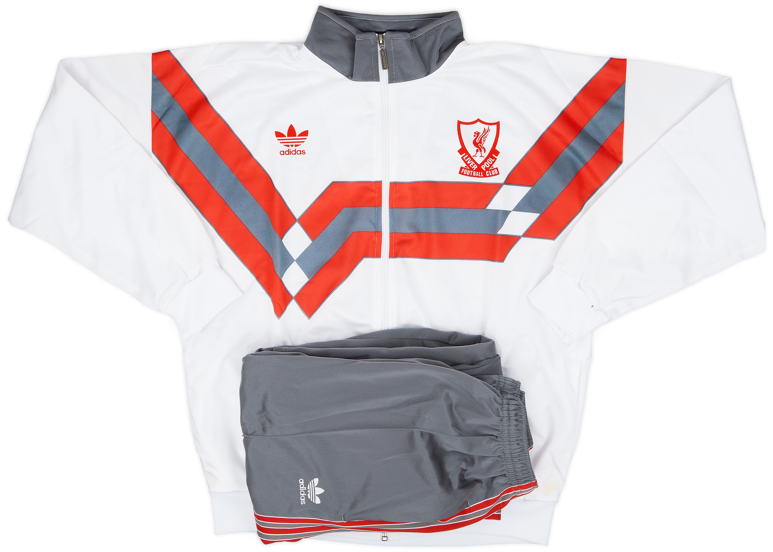 198990 Liverpool adidas Full Tracksuit 9/10 (L)