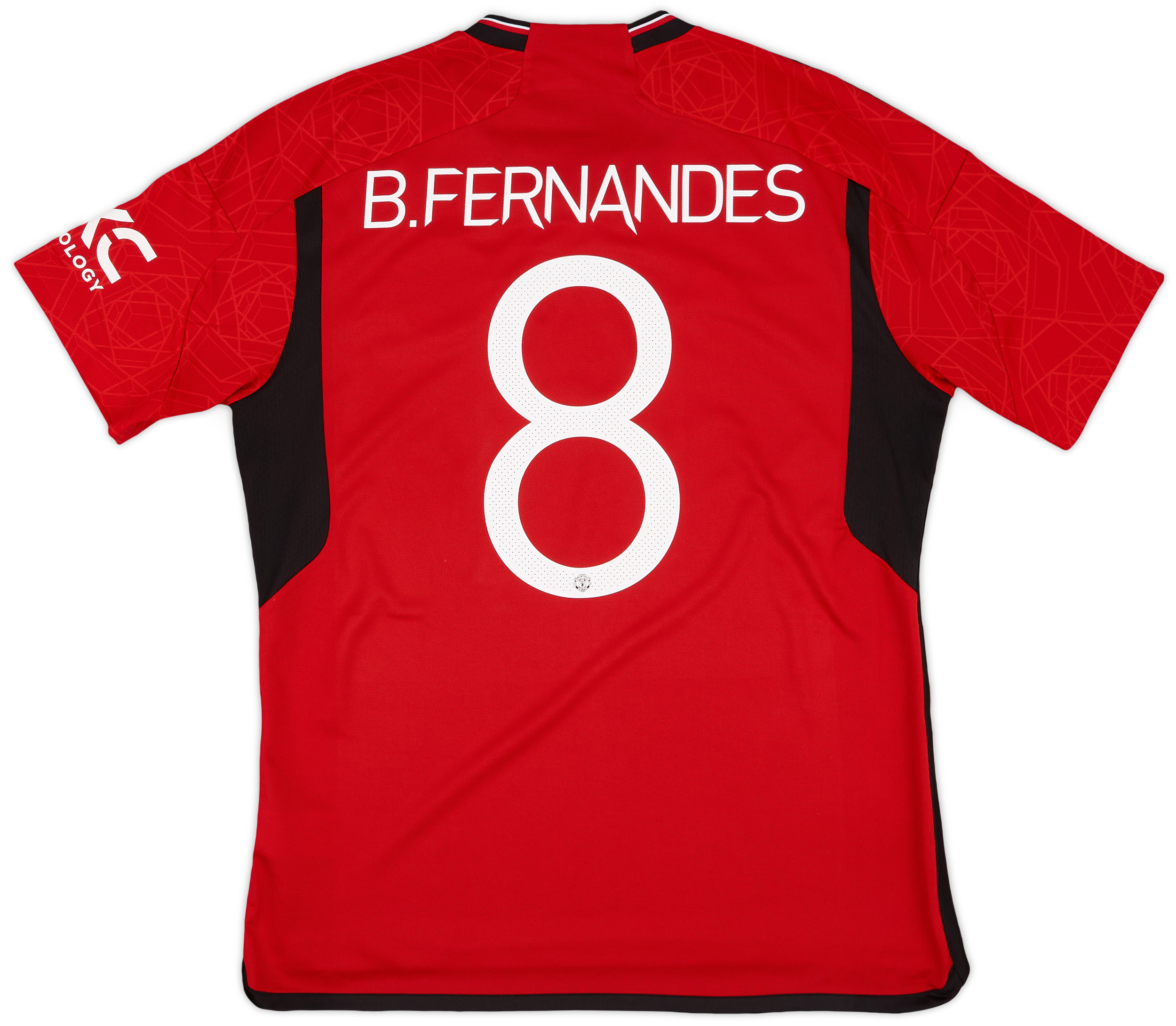 2023-24 Manchester United Home Shirt B.Fernandes #8 - 9/10 - (L)