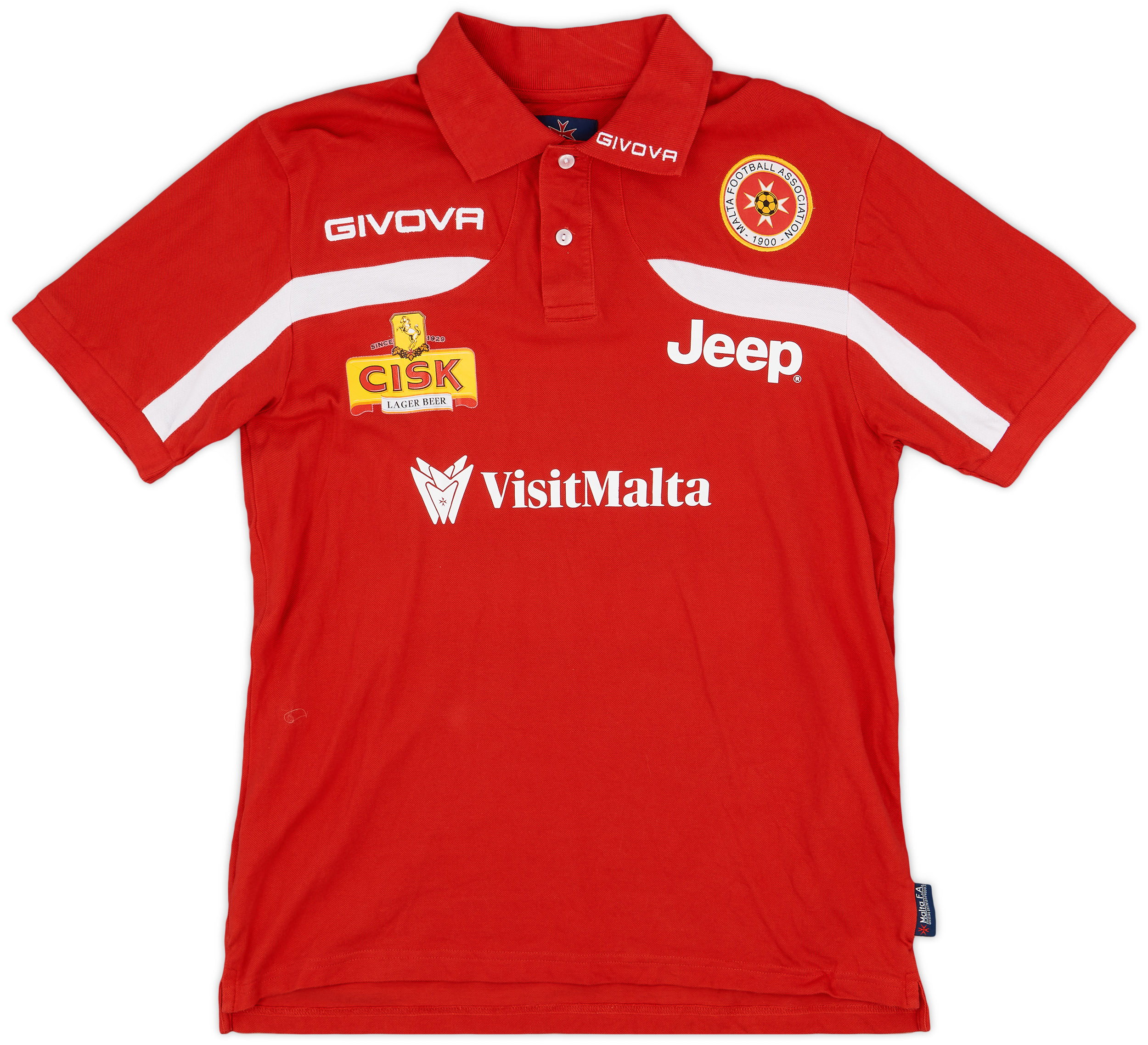 2010-12 Malta Givova Polo Shirt - 9/10 - (M)