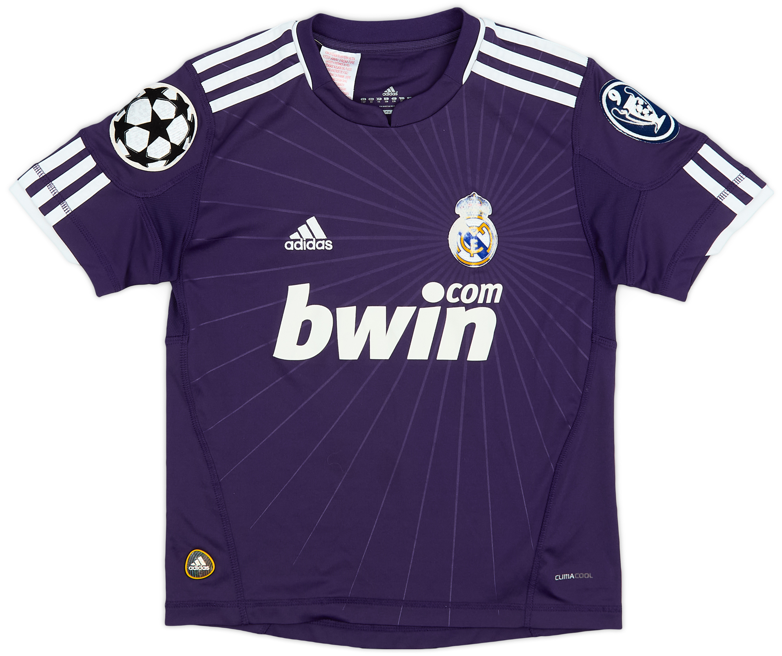 2010 11 Real Madrid CL Third Shirt 4 10 XS.Boys