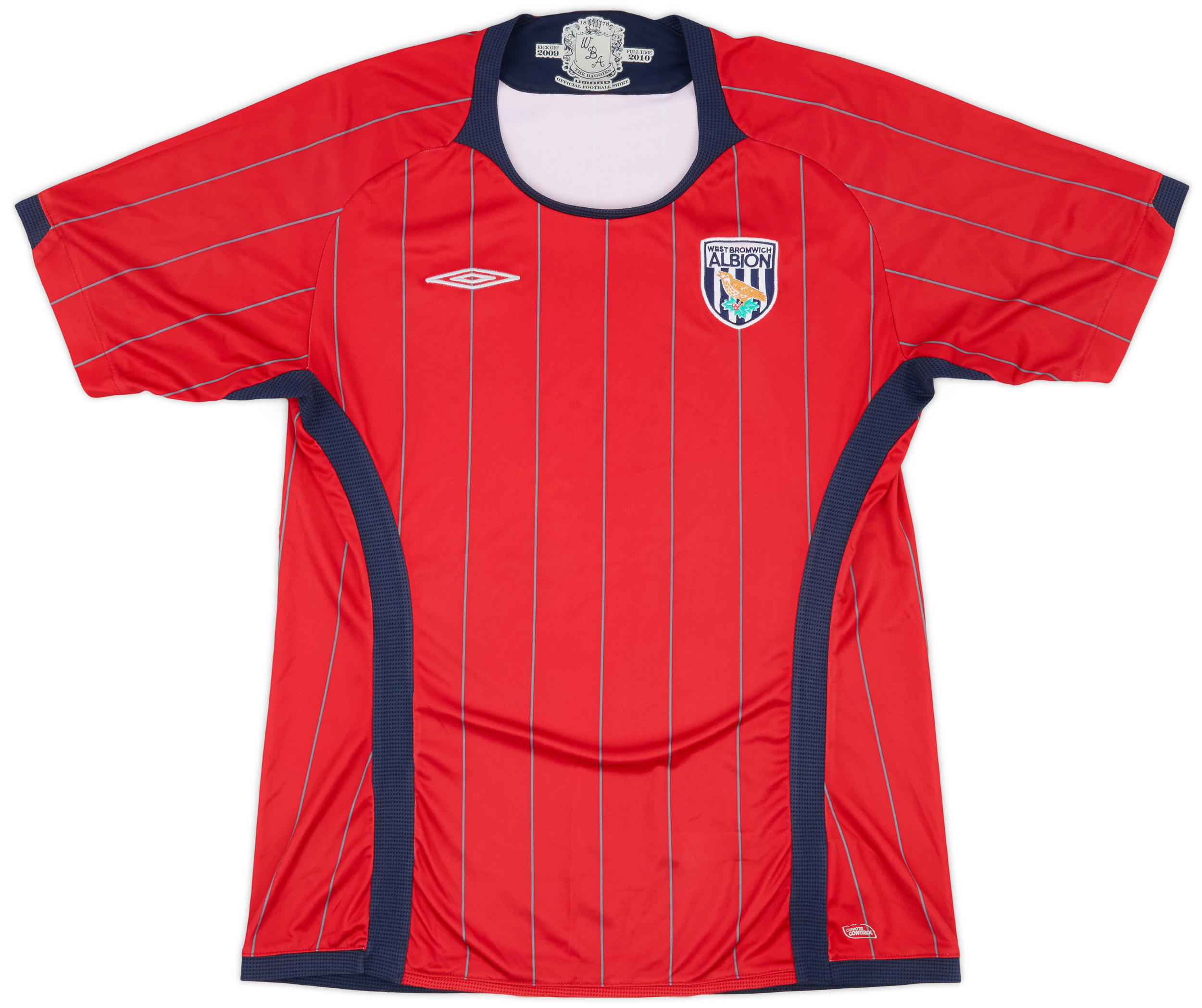 Men’s Umbro West Bromwich Albion 2009/10 Home Shirt