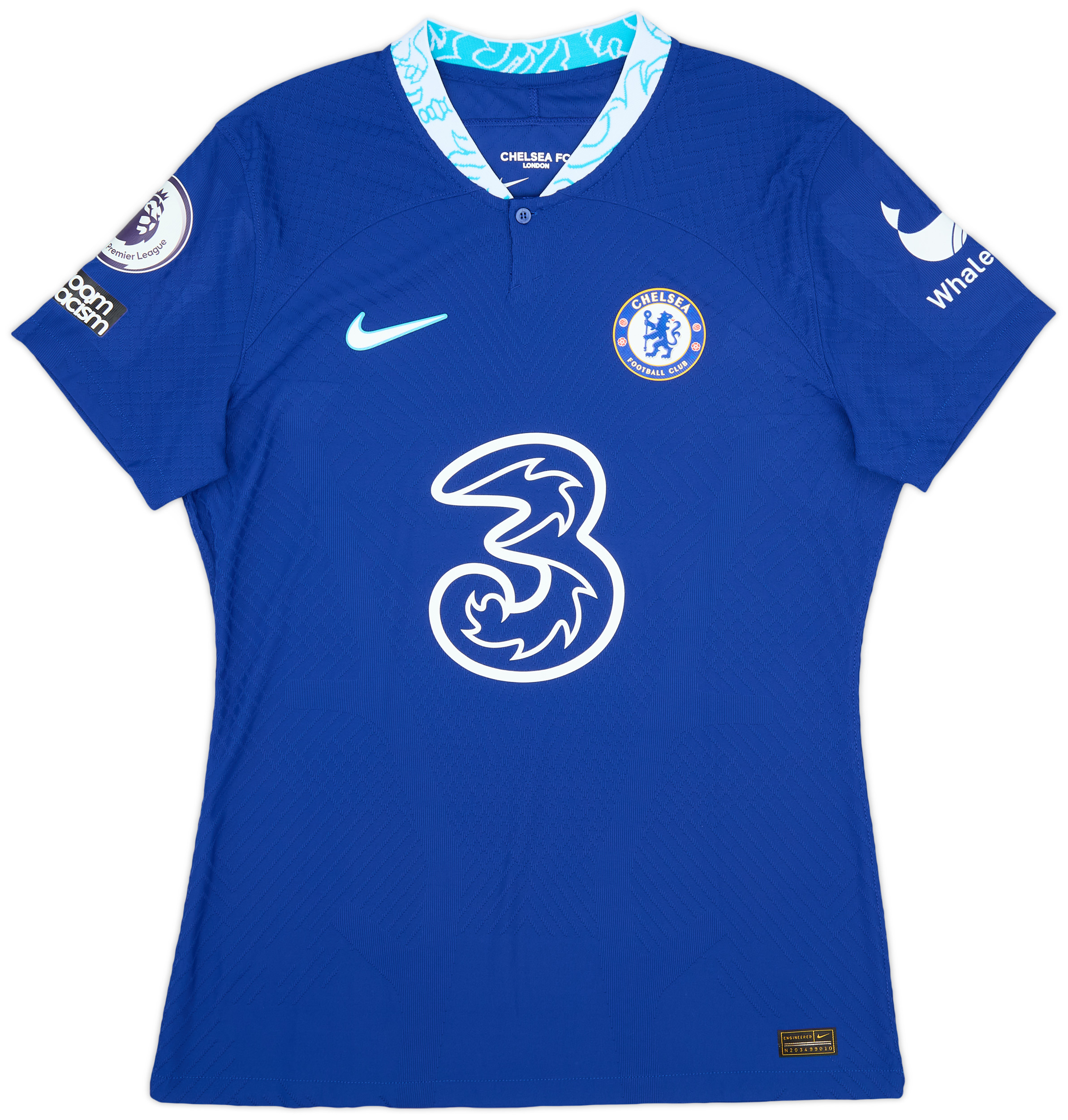 【希少】チェルシー 18-19シーズンKANTÉ 7番 ホームシャツ 2018-19 Chelsea Authentic Home Shirt Kante #7 (S)