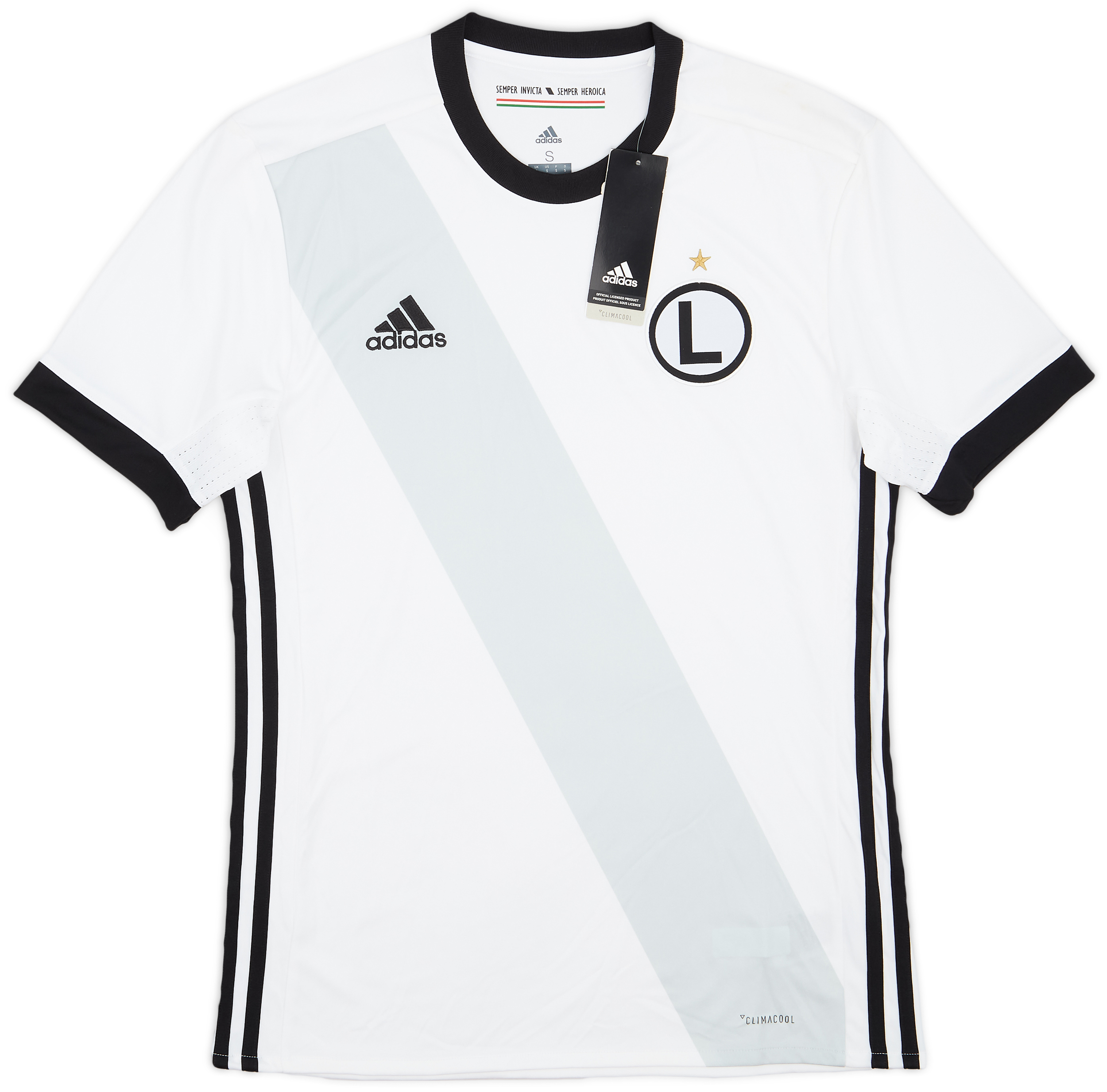 2018-19 Legia Warsaw Home Shirt (S)