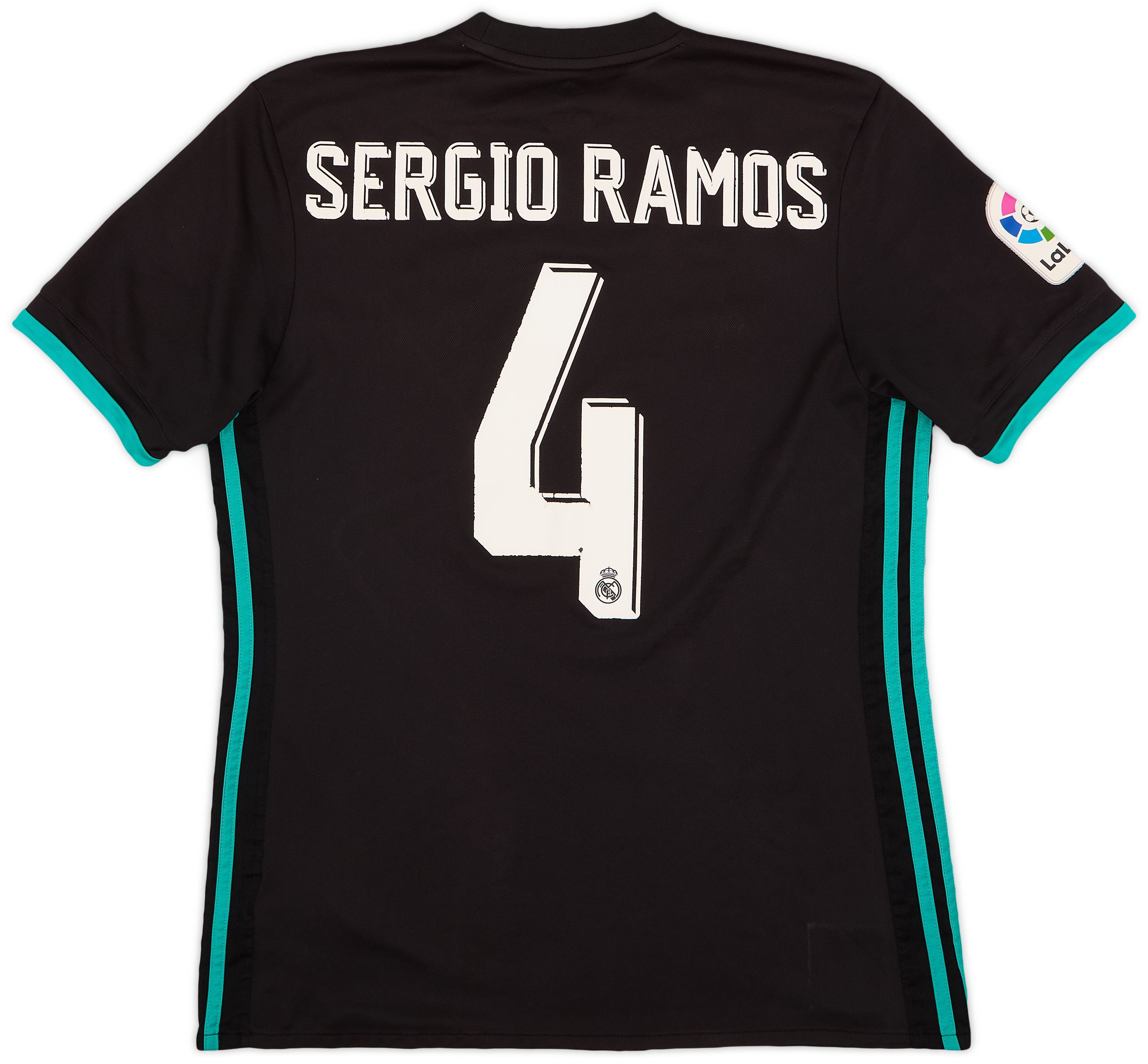 2017-18 Real Madrid Away Shirt Sergio Ramos #4 - 4/10 - (M)