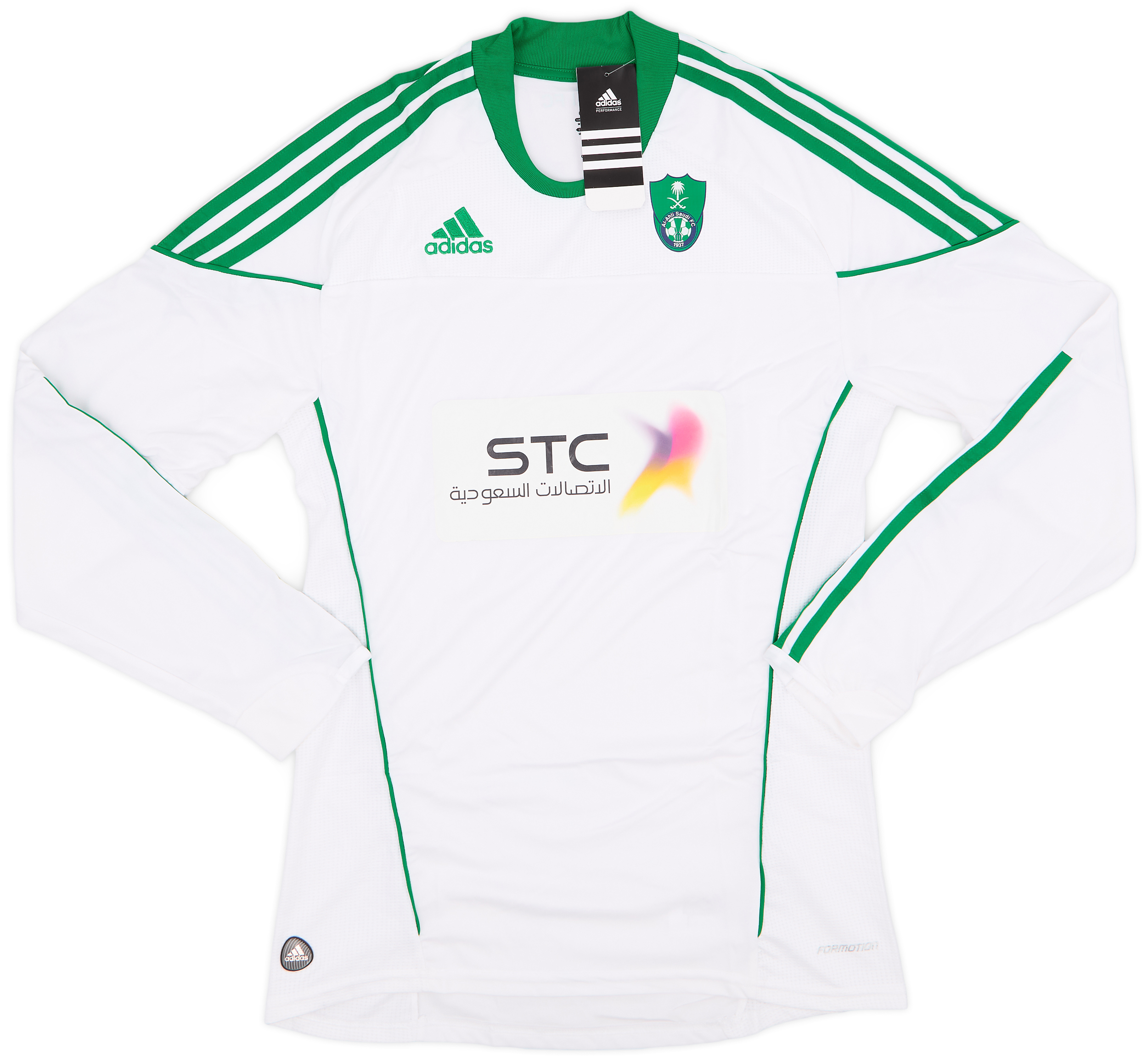 2010-11 Al-Ahli Saudi Home L/S Shirt (L)