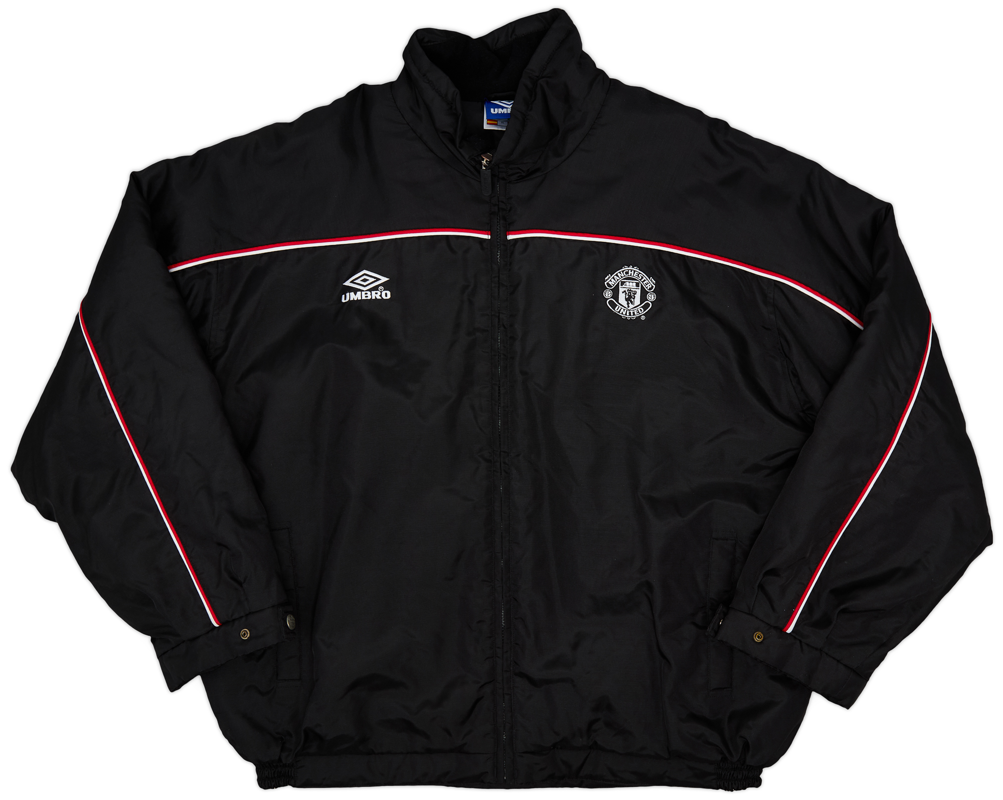 1999-00 Manchester United Umbro Padded Bench Coat - 9/10 - (XXL) 