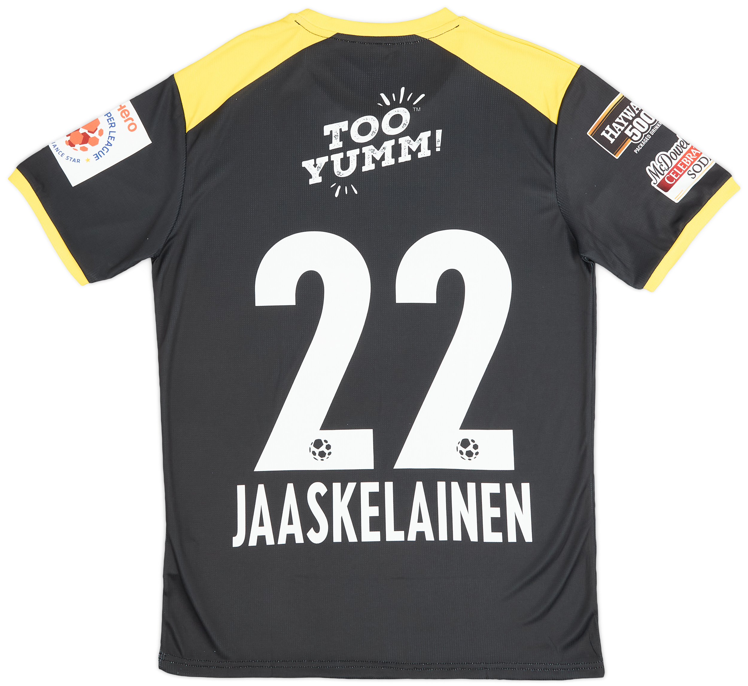 COOL CATS サッカーシャツ M 22番 2017-18 ATK FC GK S/S Shirt Jaaskelainen #22