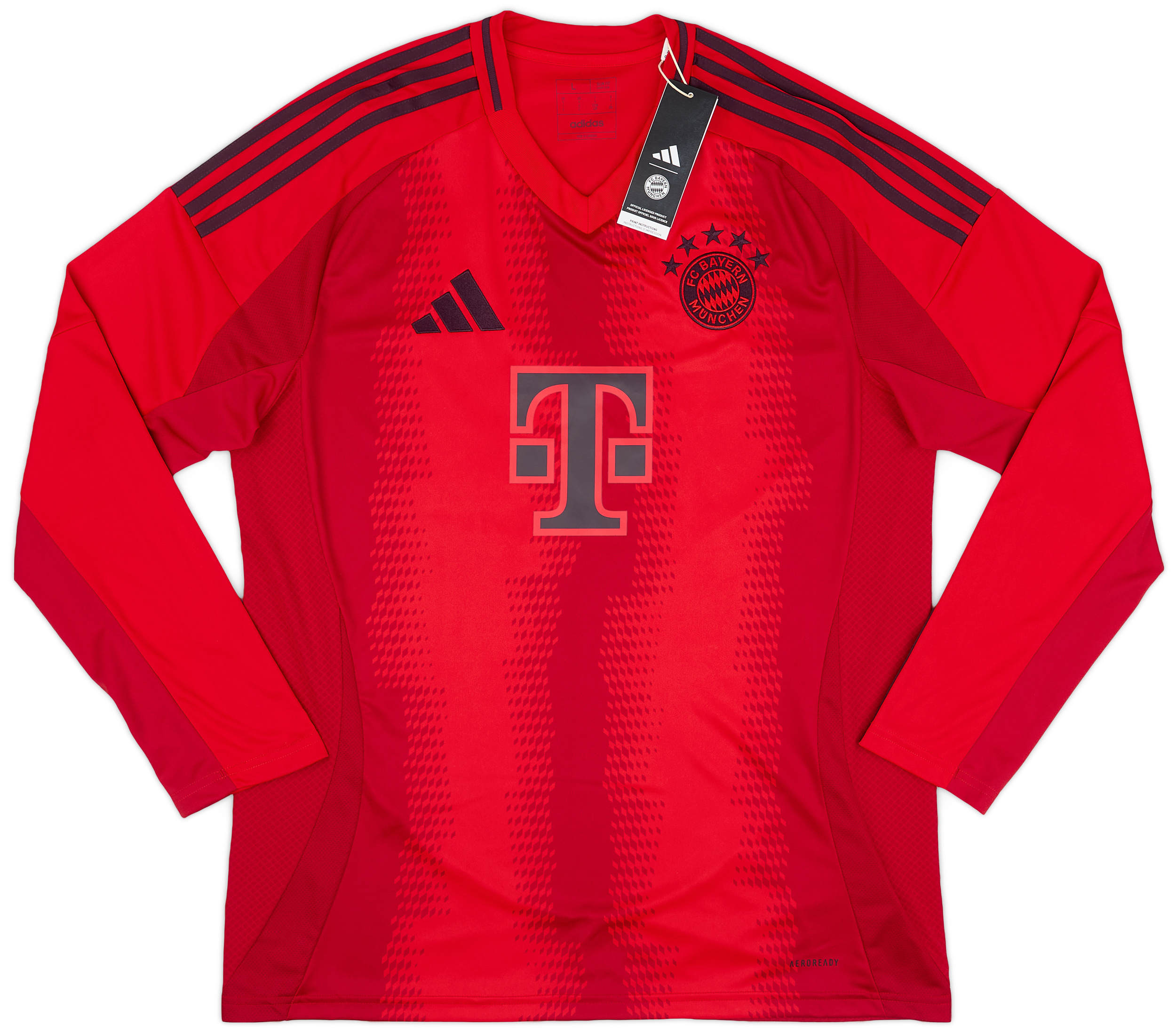 2024-25 Bayern Munich Home L/S Shirt Musiala #42 2024-25 Bayern Munich Home L/S Shirt Musiala #42
