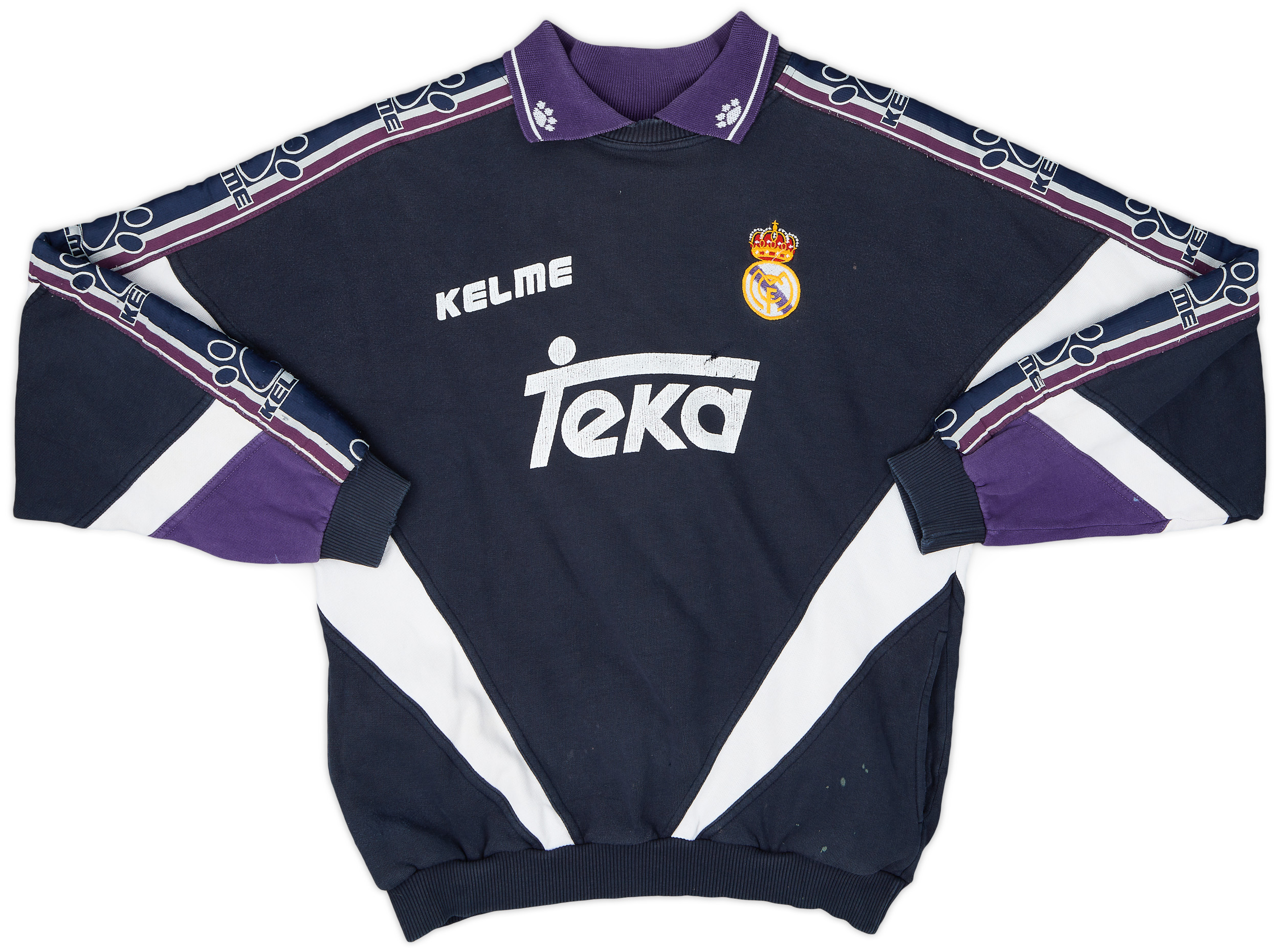 KELME REAL MADRID シャツ Lサイズ ホワイト/パープル