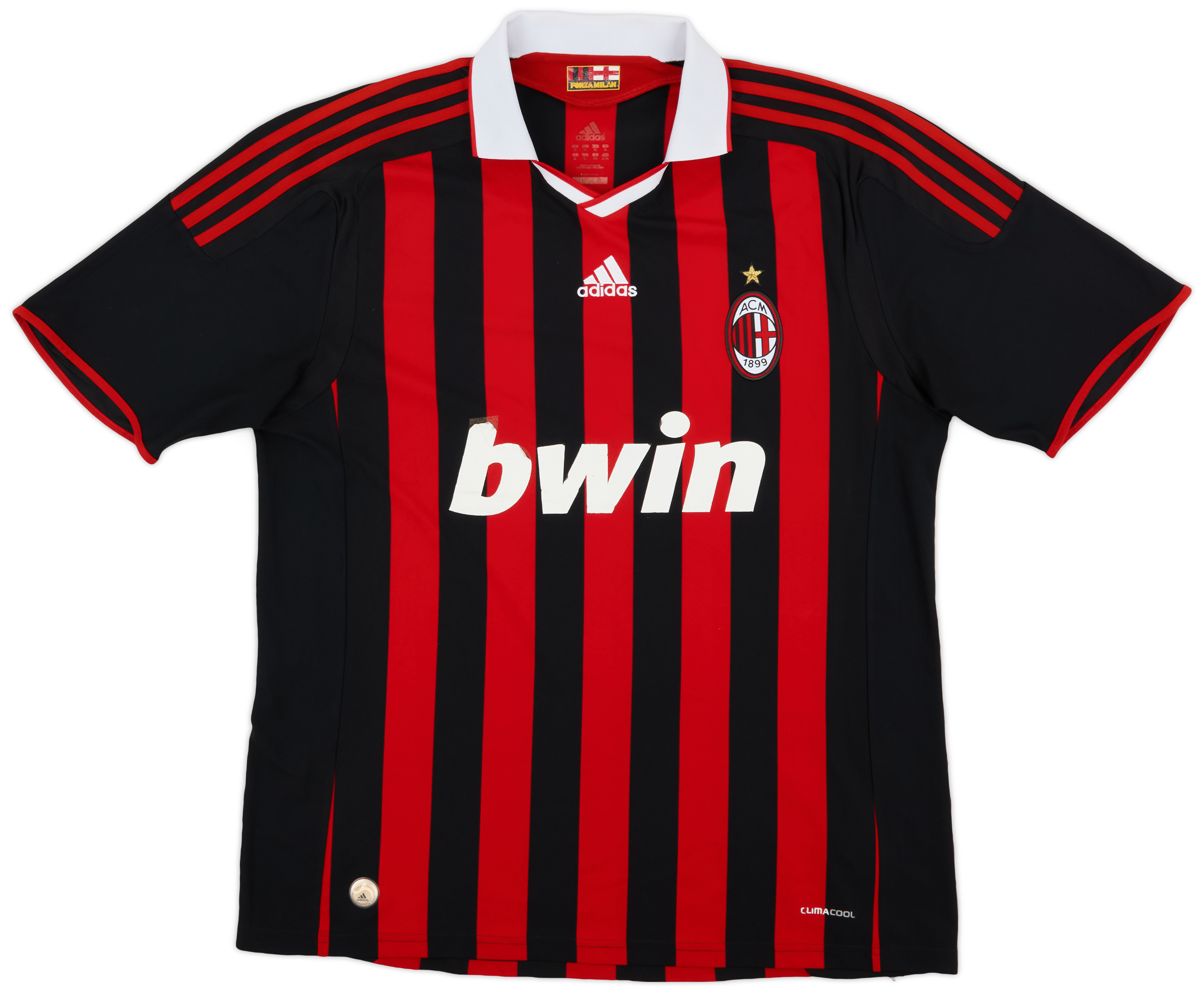2009-10 AC Milan Home Shirt - 5/10 - (XL)