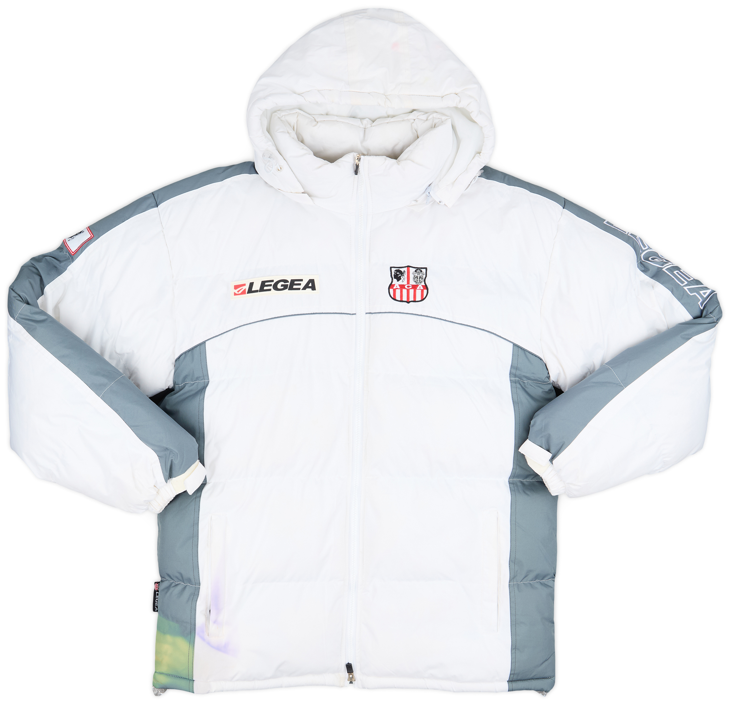 2007-09 Ajaccio Legea Padded Bench Coat - 4/10 - (L)