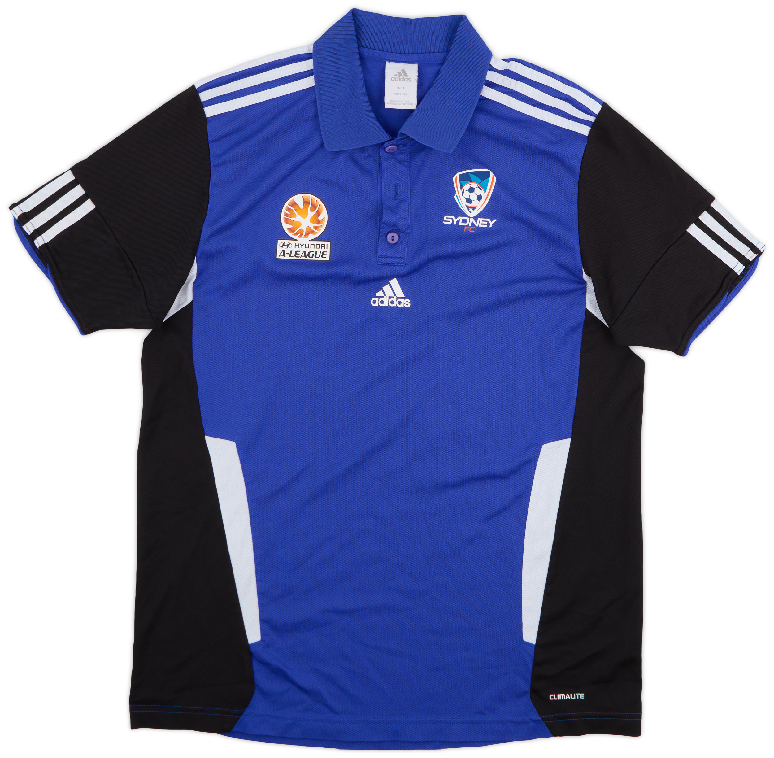 2011-12 Sydney FC adidas Polo Shirt - 7/10 - (L)