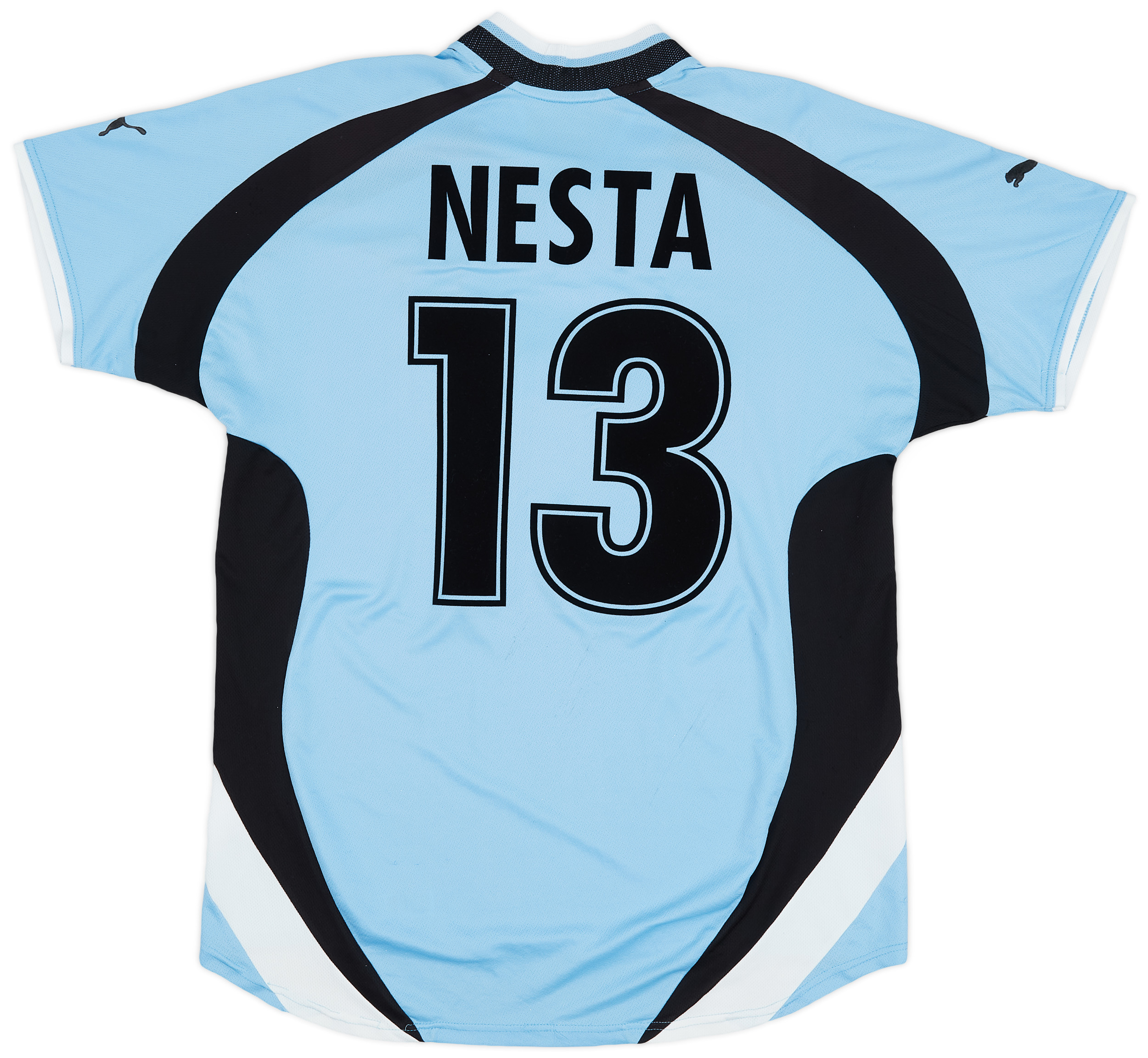 1998-00 Lazio Home Shirt Nesta #13 - 8/10 - (M)