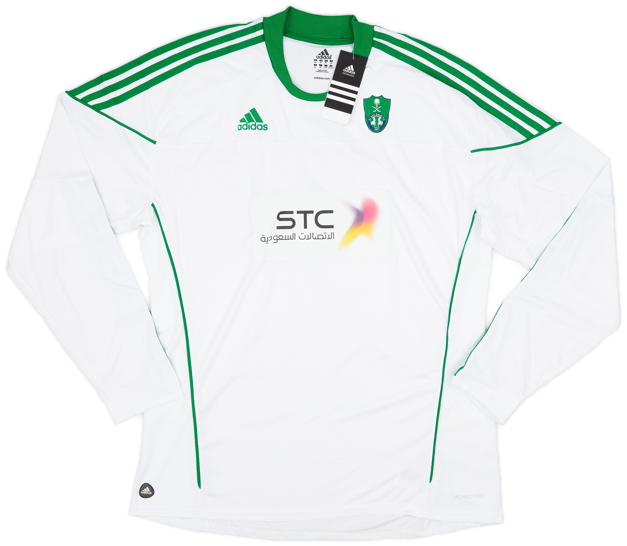 2010-11 Al-Ahli Saudi Home L/S Shirt (XXL)