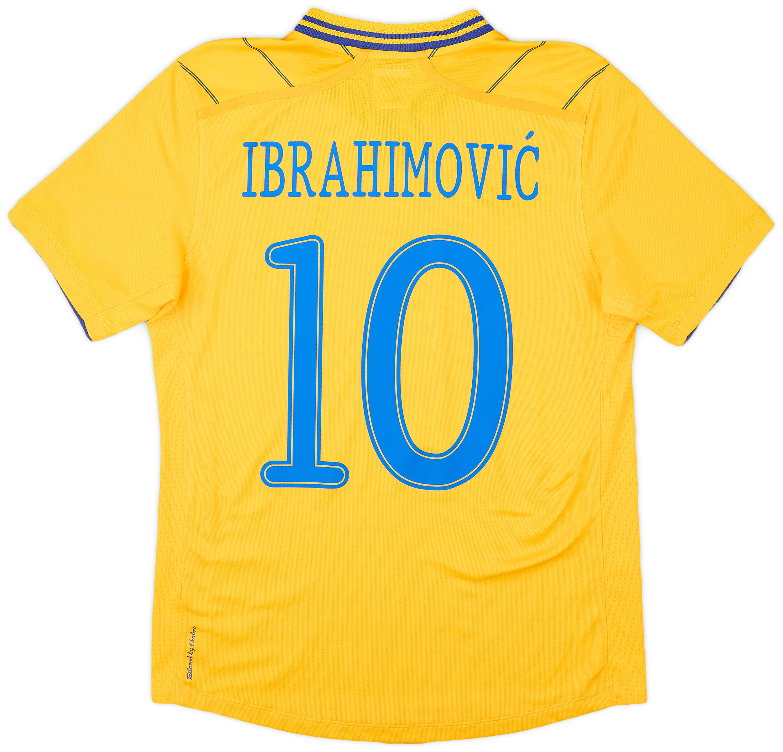 2012-13 Sweden Home Shirt Ibrahimovic #10 - 9/10 - (S)